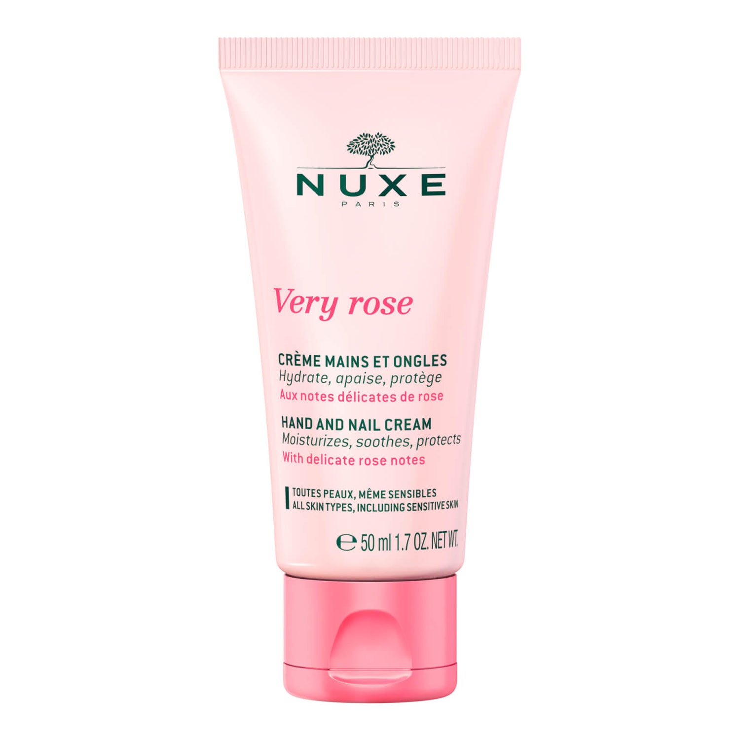 Crème Mains et Ongles, Very Rose 50 ml