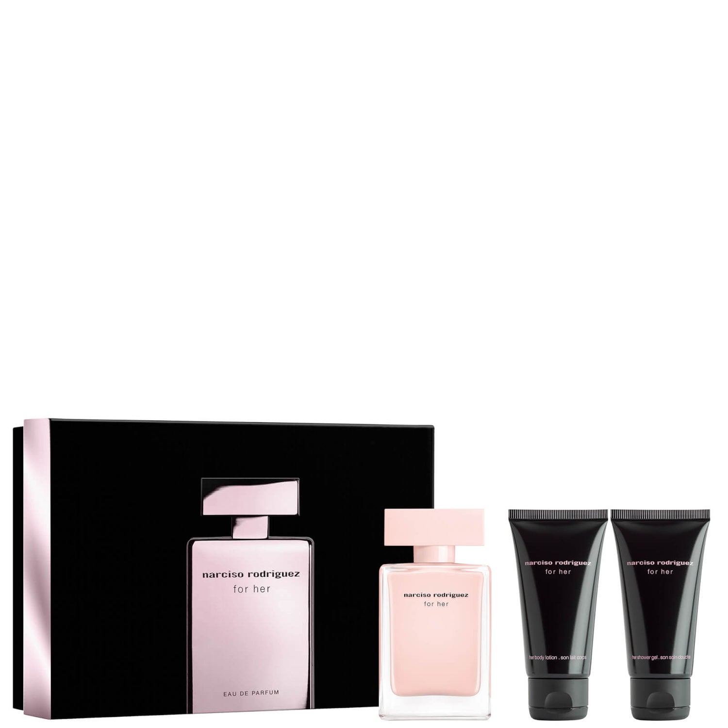 Narciso Rodriguez for Her Eau de Parfum Spray 50ml Set (Worth £112.50)