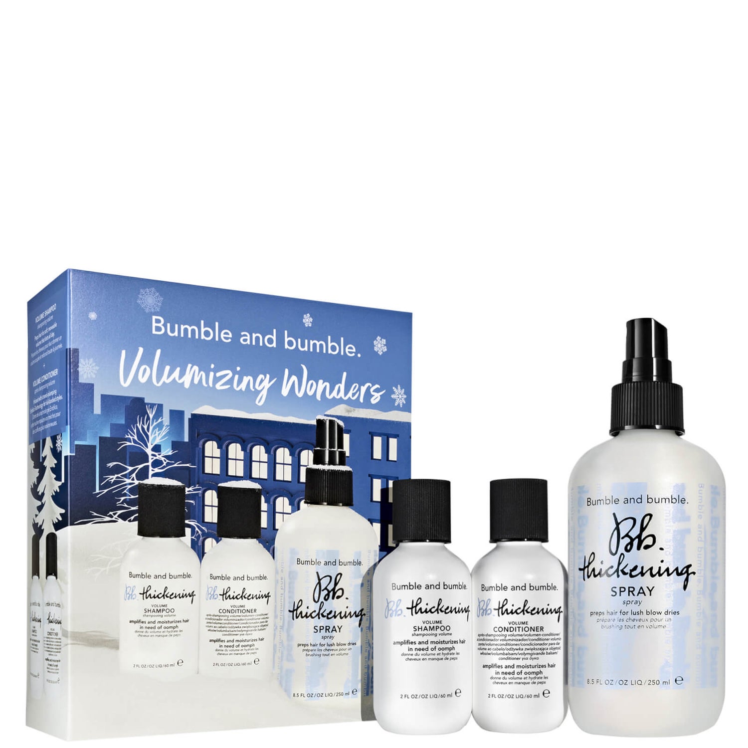 Bumble and bumble Thickening and Voluminous Wonders Hair Care Set
