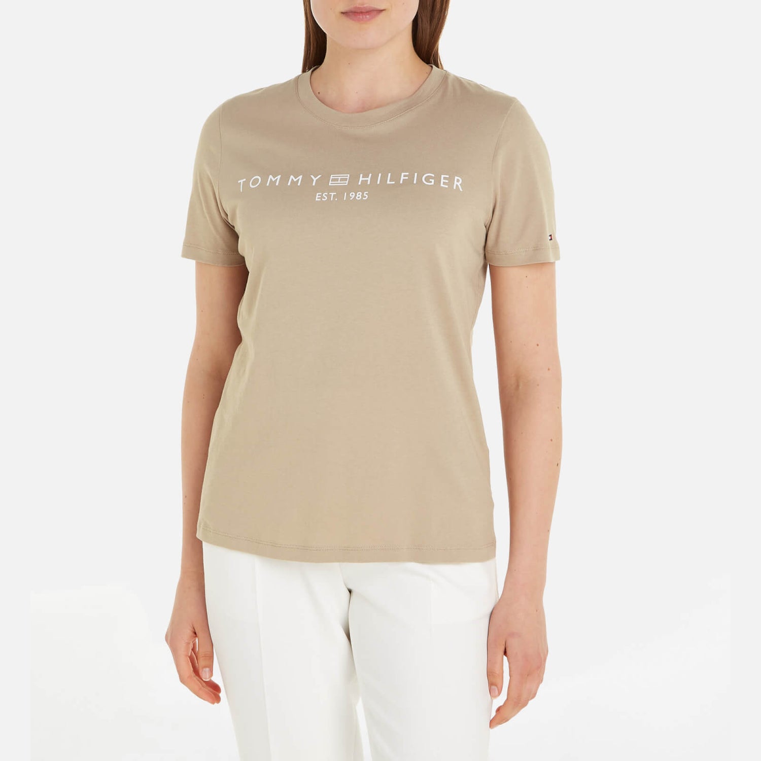 Tommy Hilfiger Logo Cotton T-Shirt - XS