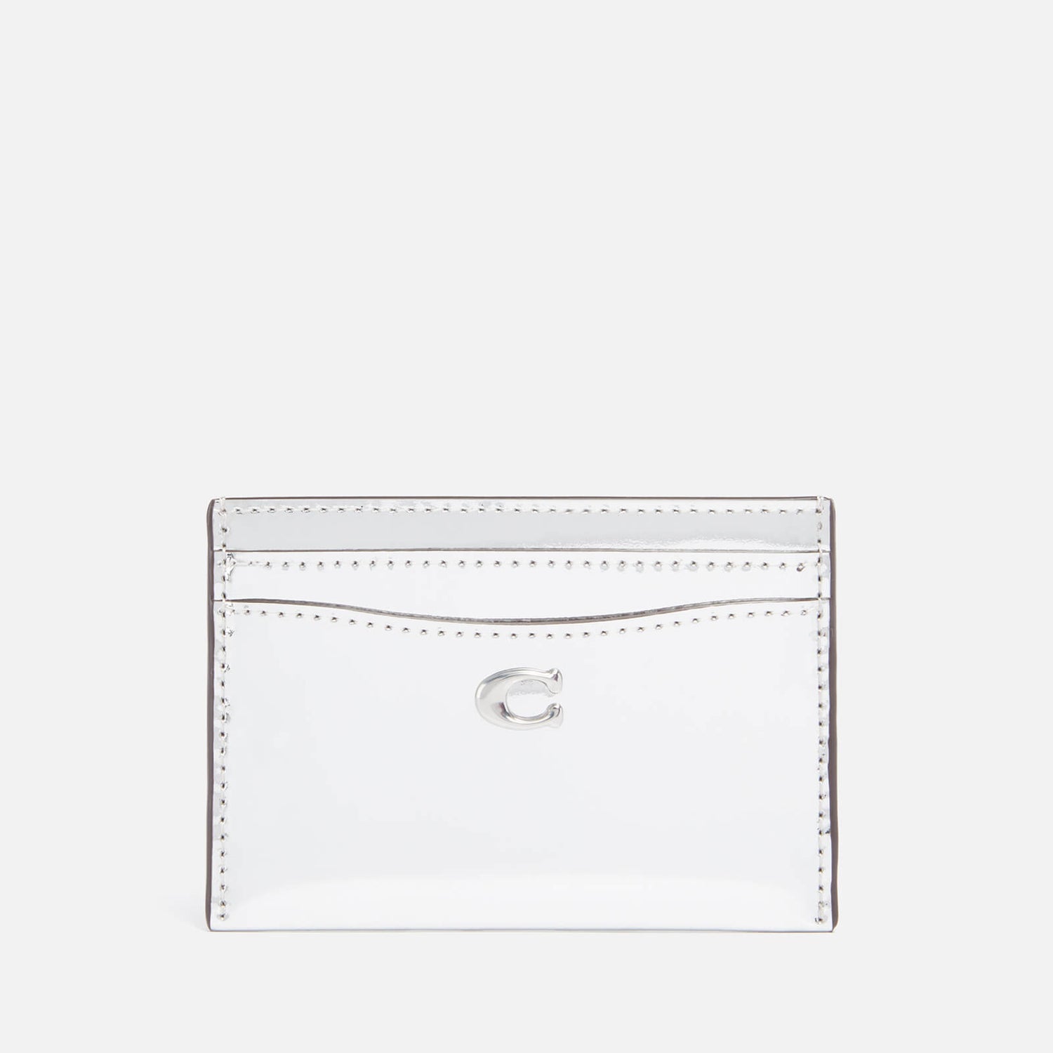 Coach Essential Metallic Leather Card Case