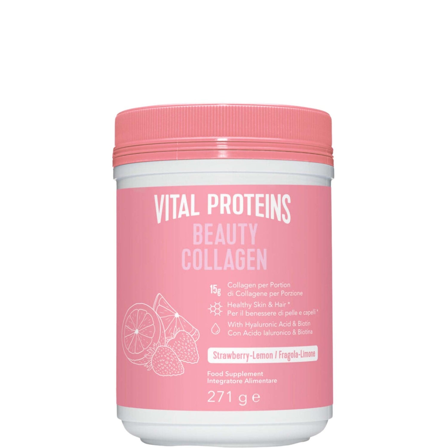 Vital Proteins Beauty Collagen Strawberry Lemon