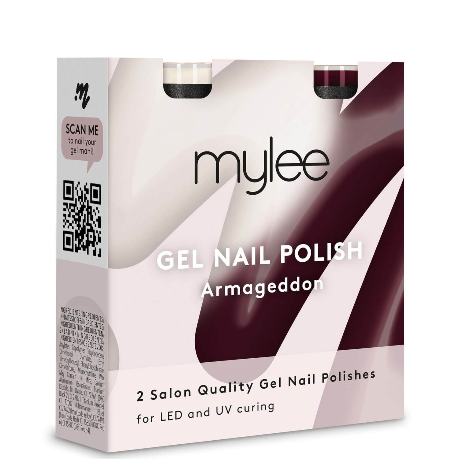 Mylee Gel Polish - Armageddon Duo 2 x 10ml (Worth £15.98)