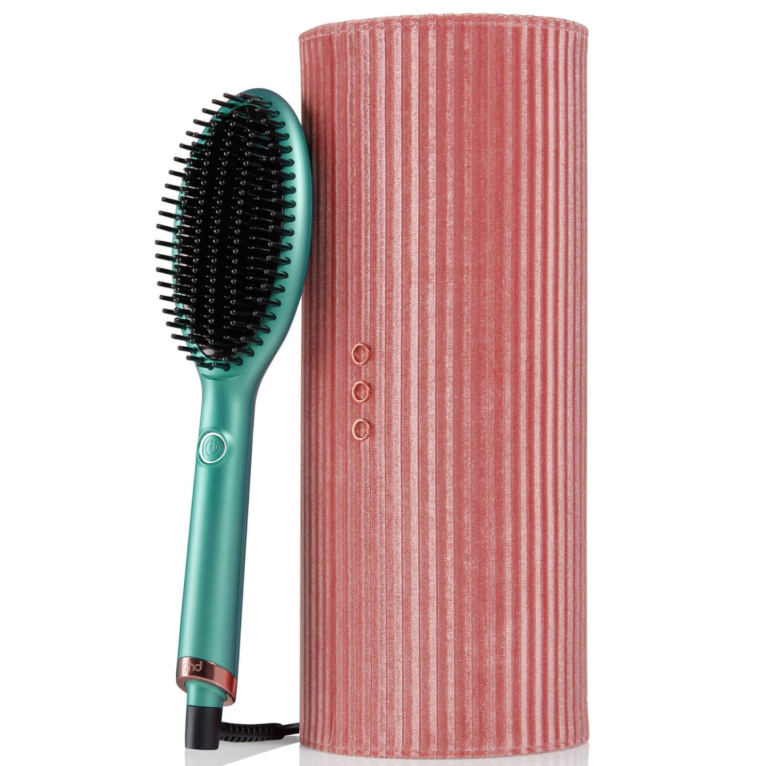 ghd Glide Limited Edition Smoothing Hot Brush - Alluring Jade (Worth £229.00)