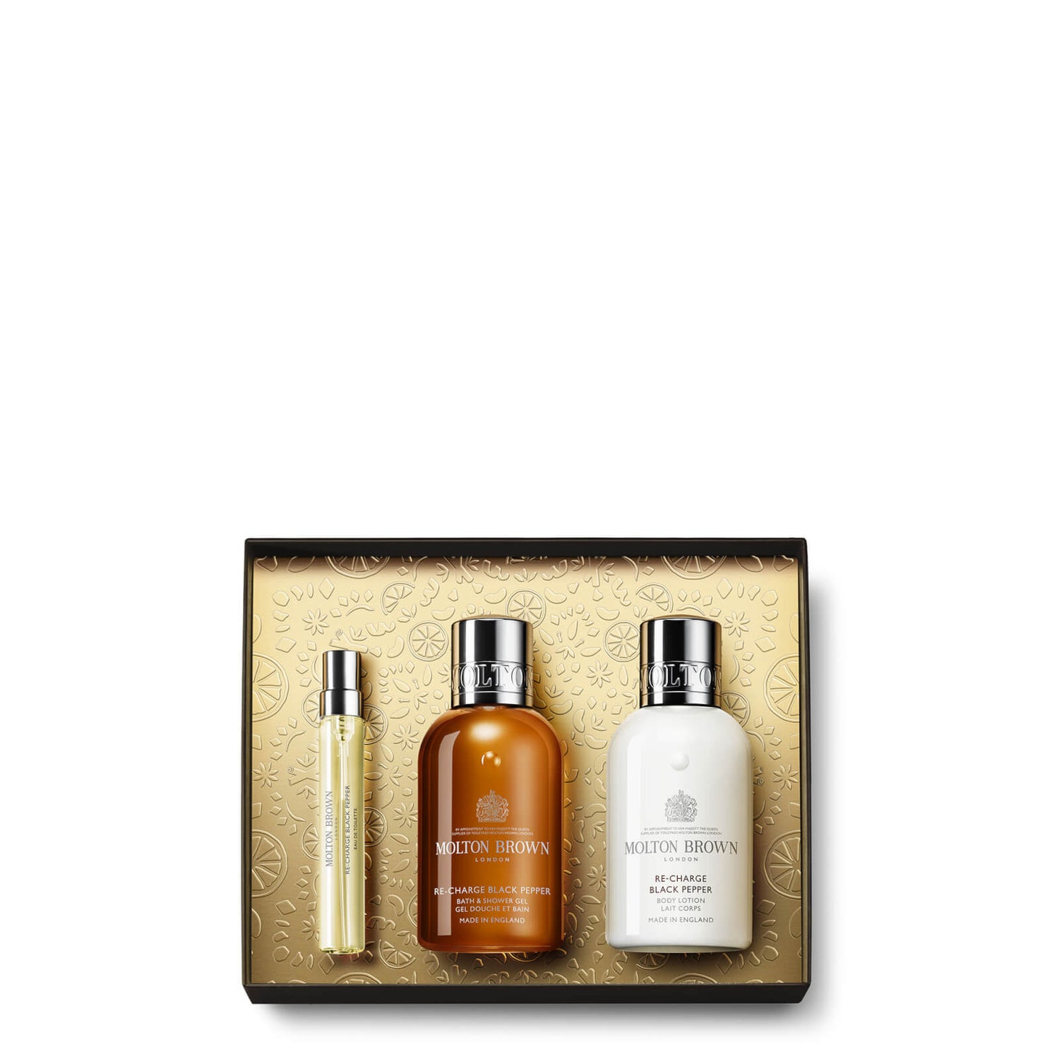 Molton Brown Re-charge Black Pepper Travel Gift Set (Worth £36.00)