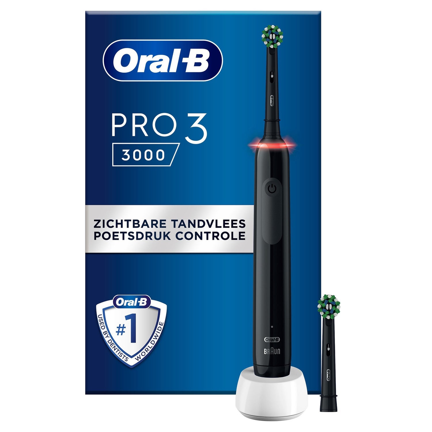 Oral-B Pro 3 3000 Elektrische Tandenborstel Zwart