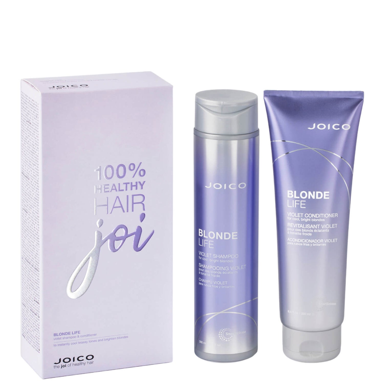 Joico Blonde Life Violet Healthy Hair Joi Gift Set (Worth £46.00)