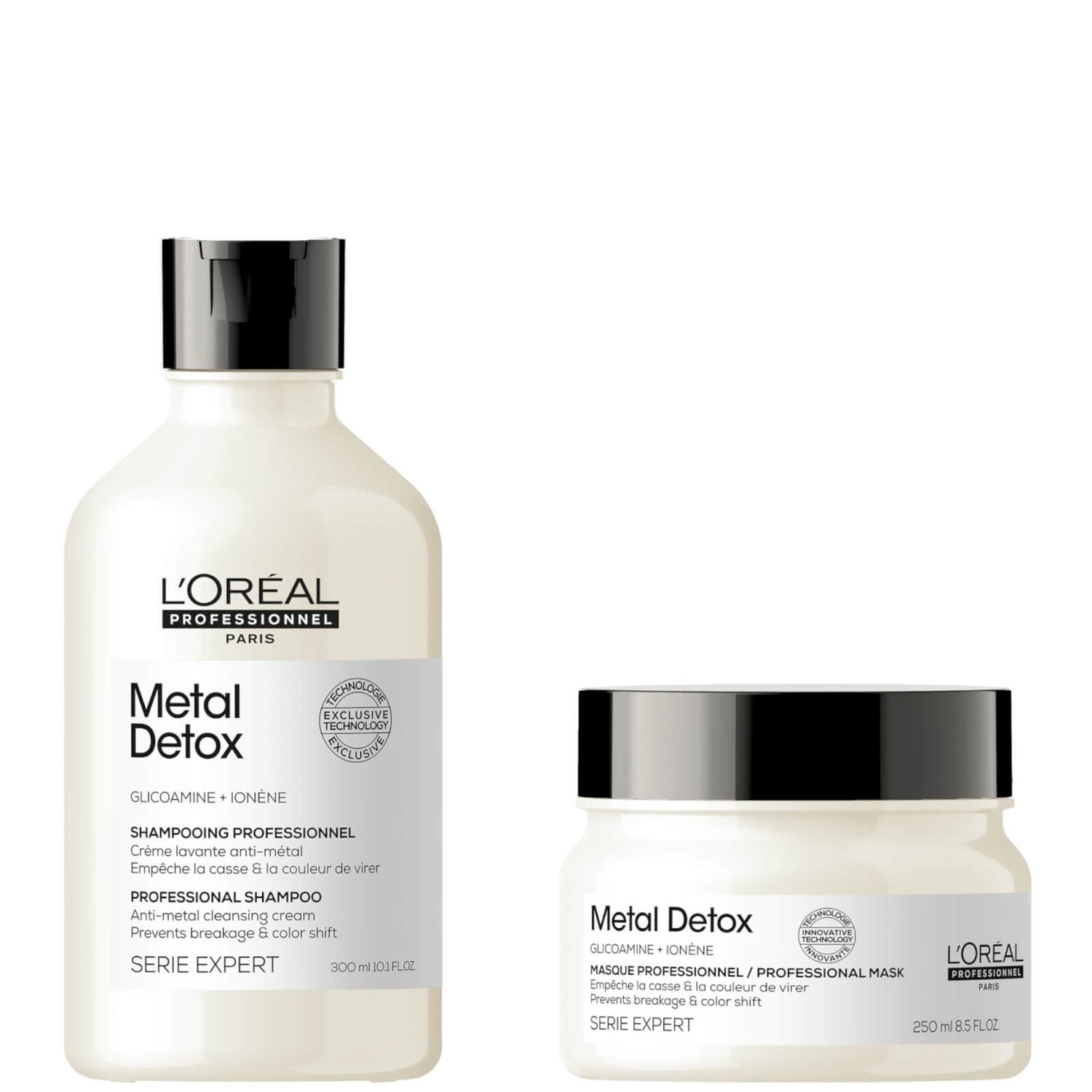 L'Oréal Professionnel Serie Expert Limited Edition 2023 Metal Detox Duo Gift Set (Worth £52.80)