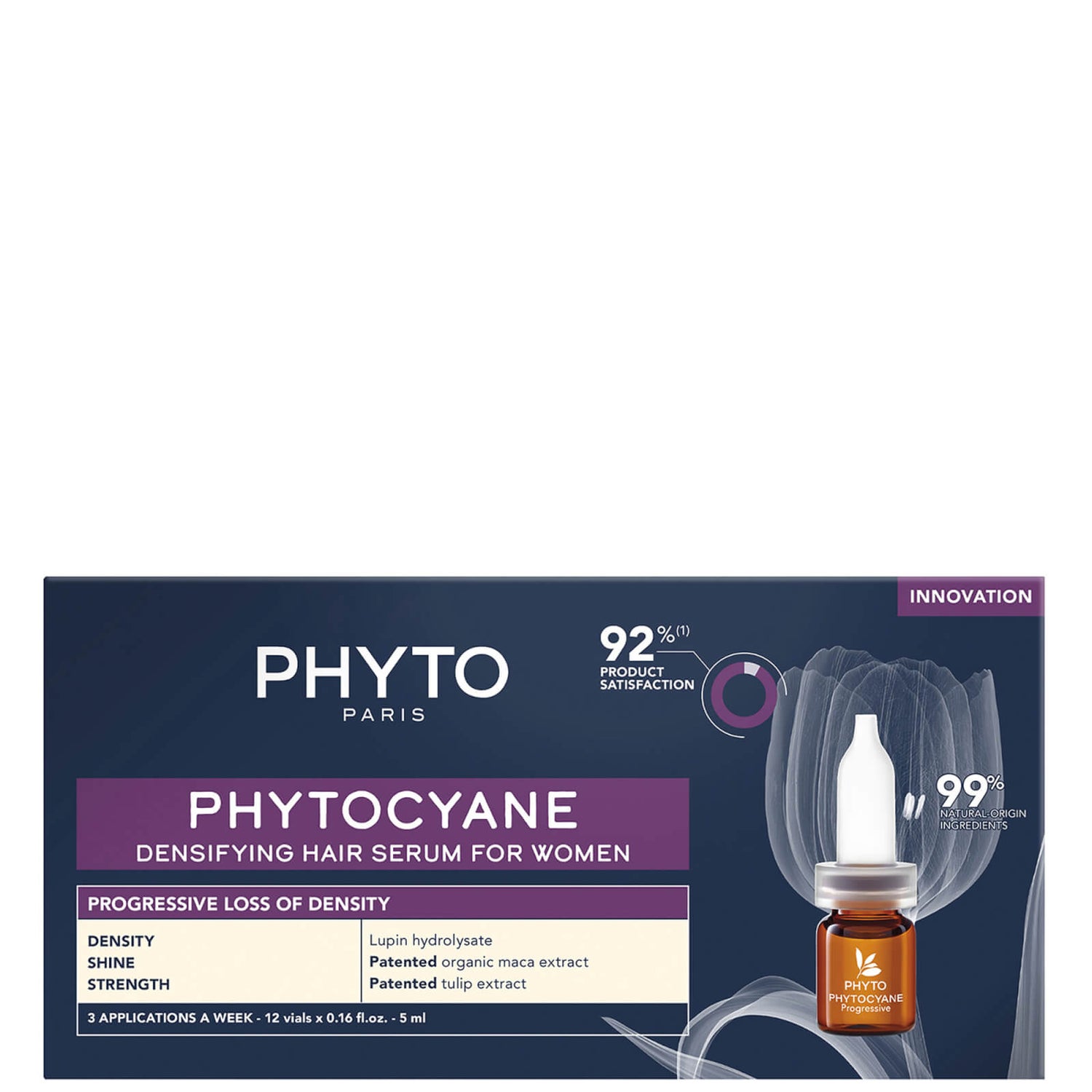 PHYTO PHYTOCYANE Treatment for Women with Progressive Hair Loss 12x5ml