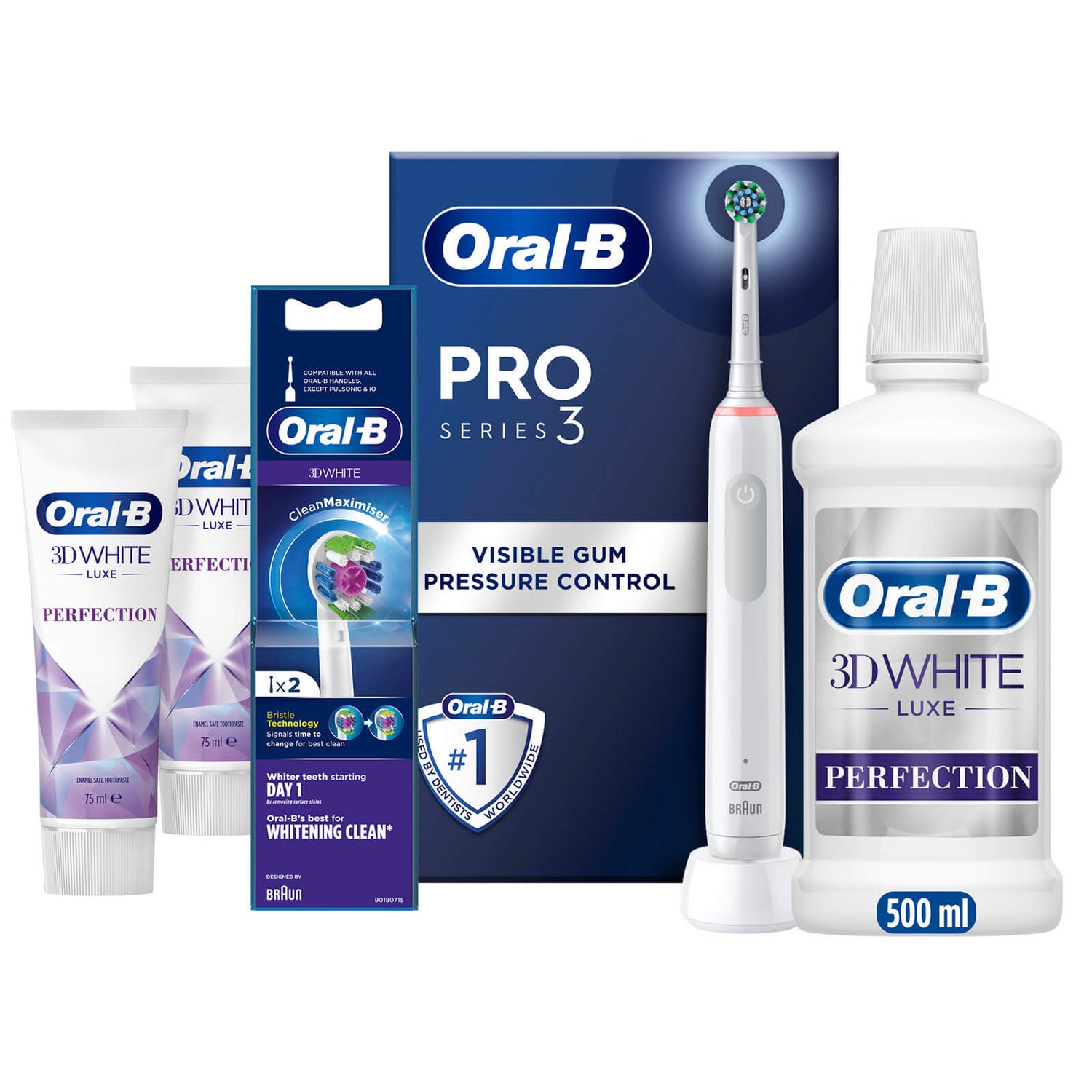 Oral B Essential Whitening Bundle