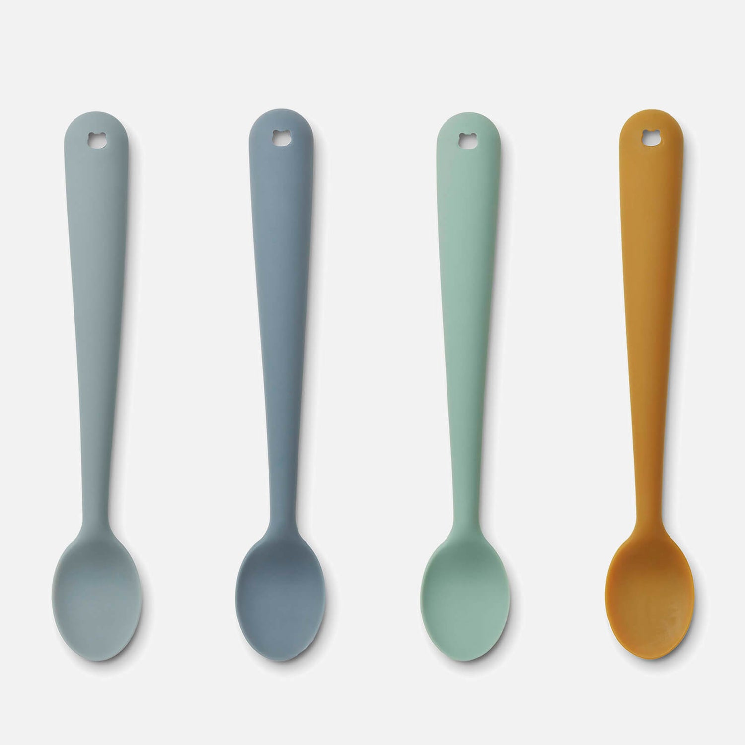 Liewood Siv Feeding Spoon 4-Pack - Blue Multi Mix