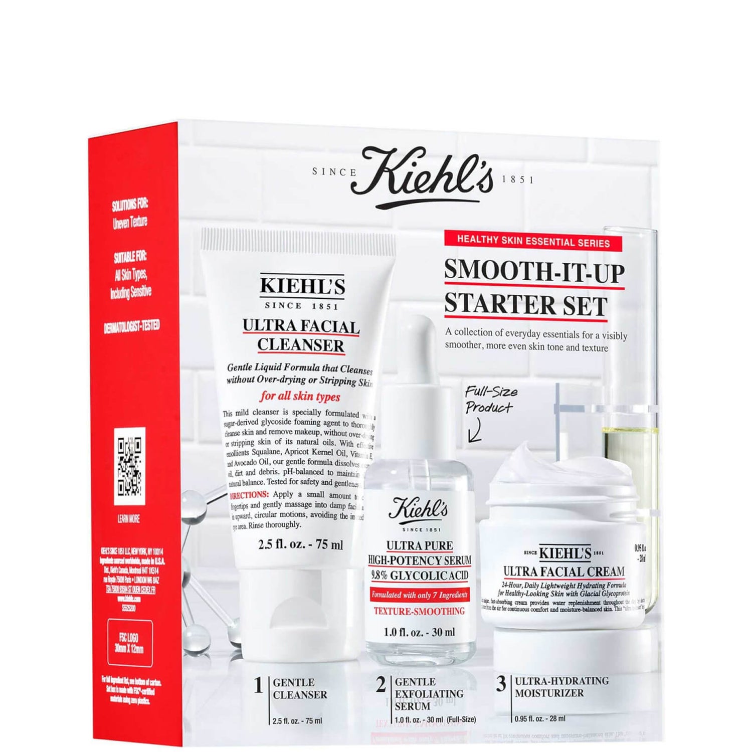 Kiehl's Smooth it up Set