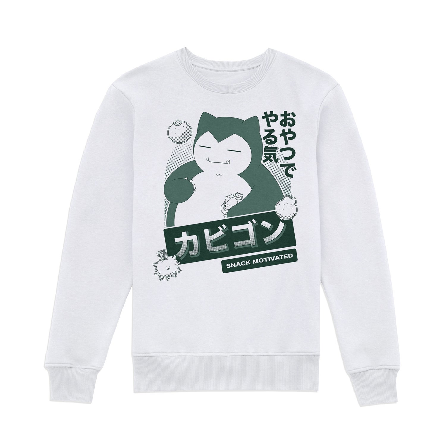 Pokémon Snorlax Snack Time Sweatshirt - White
