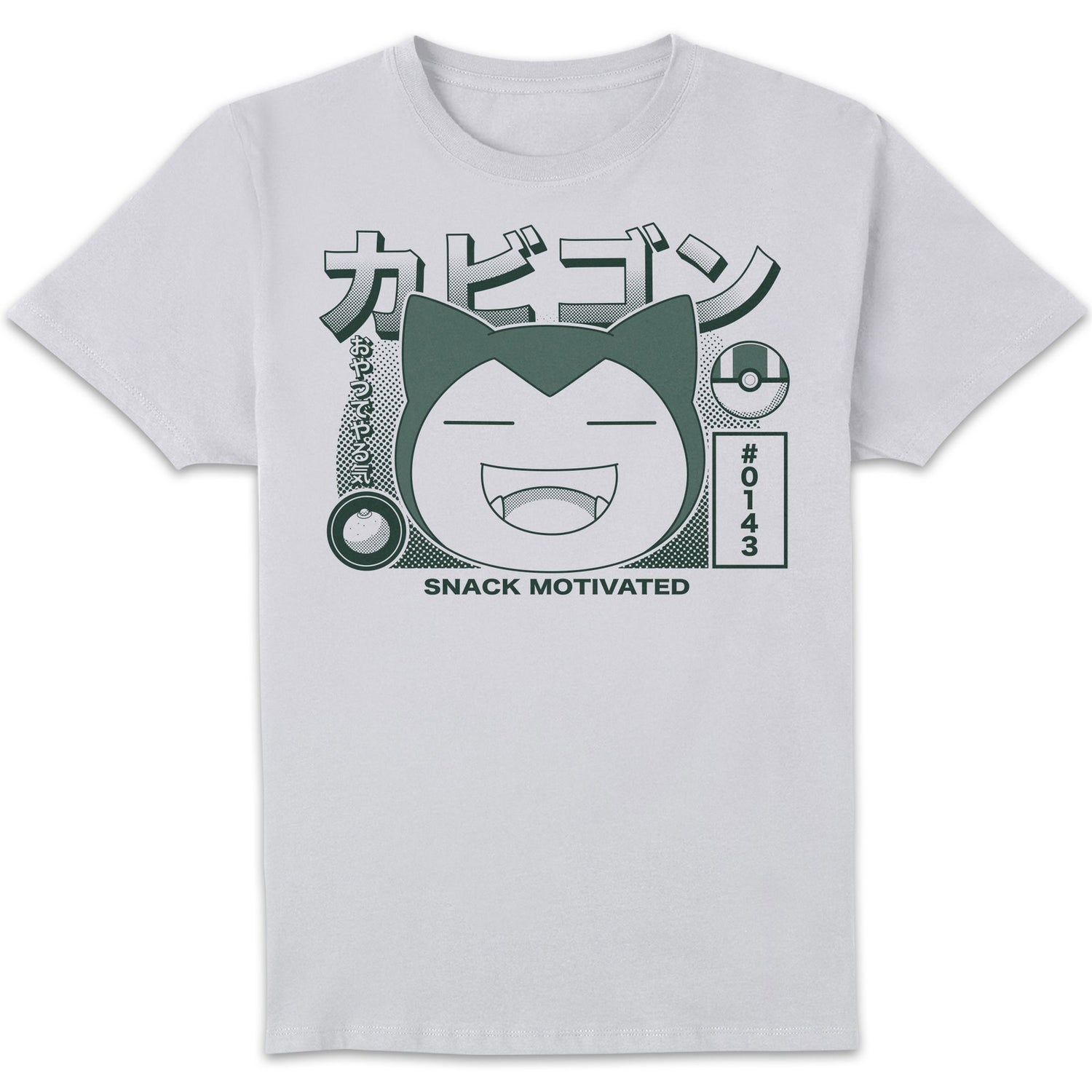 Pokémon Snorlax I'm Hungry T-Shirt - White