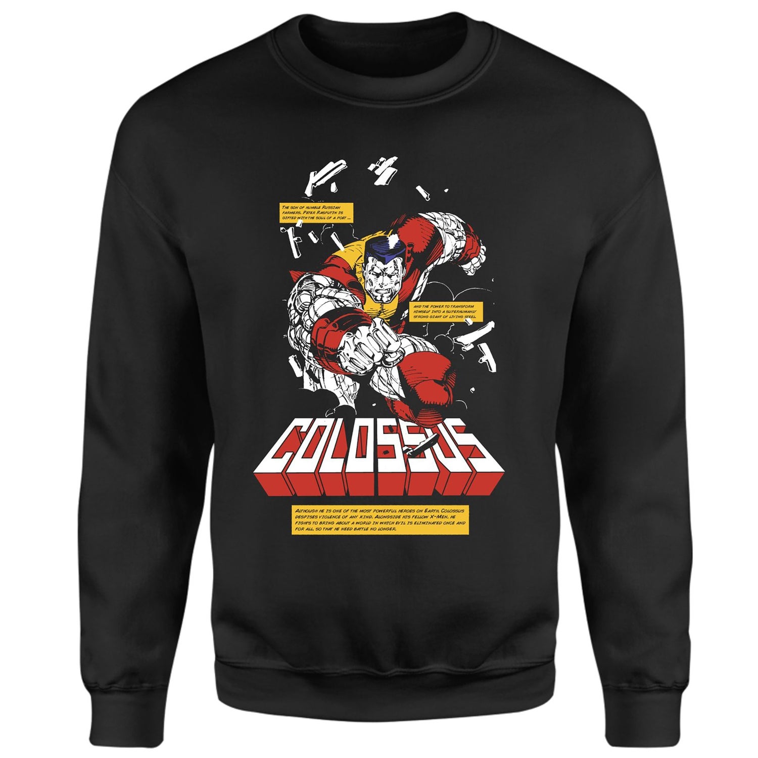 X-Men Colossus Bio Sweatshirt - Black