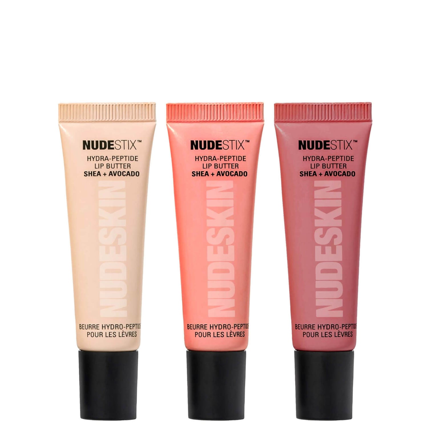 NUDESTIX NUDESKIN Hydra-Peptide Lip Butter Tint Set (Worth £48.00)
