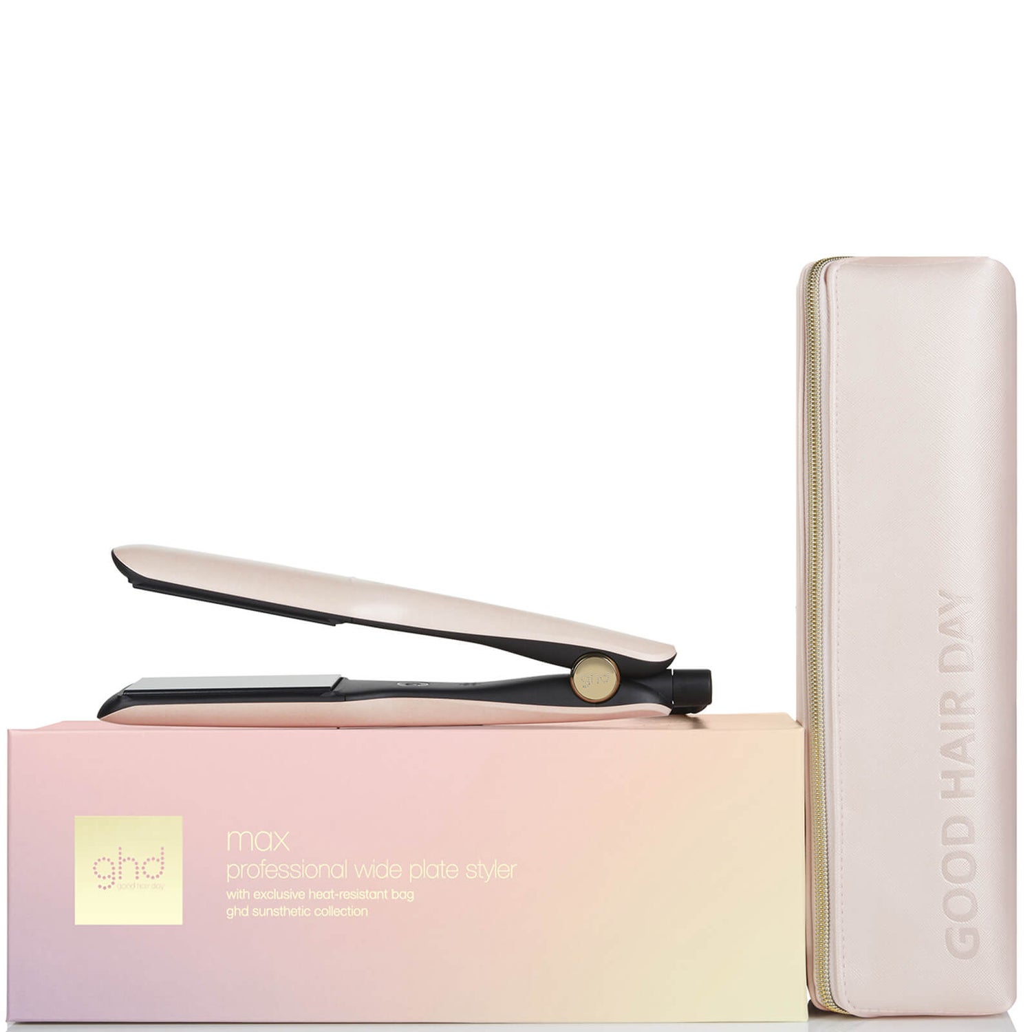 ghd Sunsthetic Collection Max Straighteners - Rose Gold