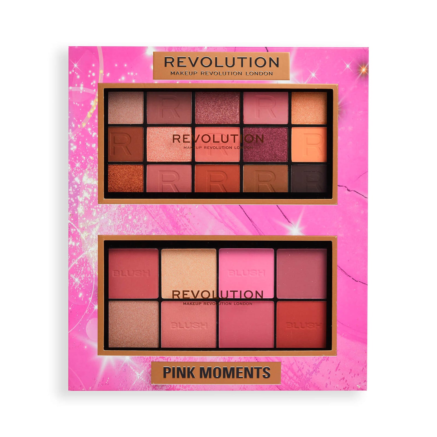 Revolution Pink Moments Face & Eye Gift Set (Worth $18.00)