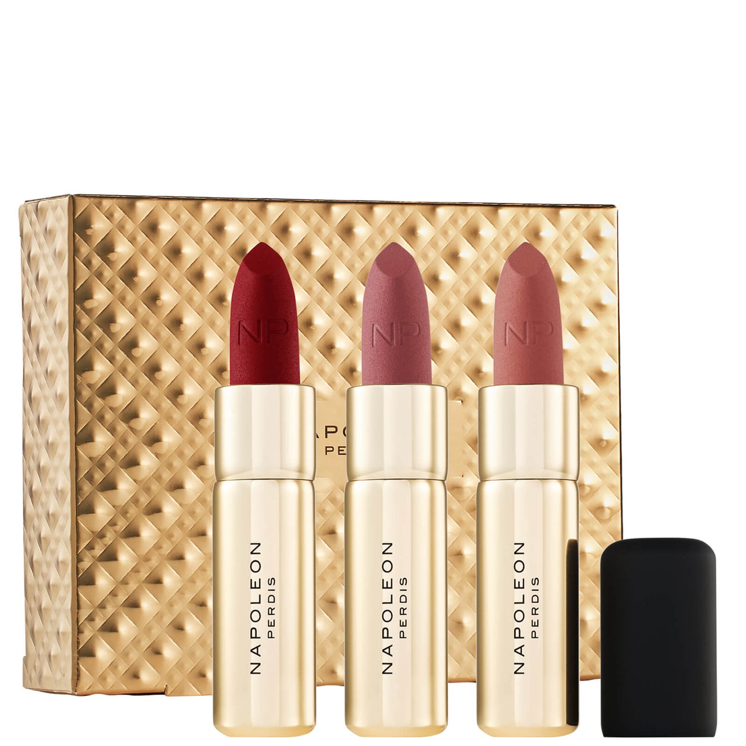 Napoleon Perdis Unapologetic Allure Soul-Matte Longwear Lipstick Trio