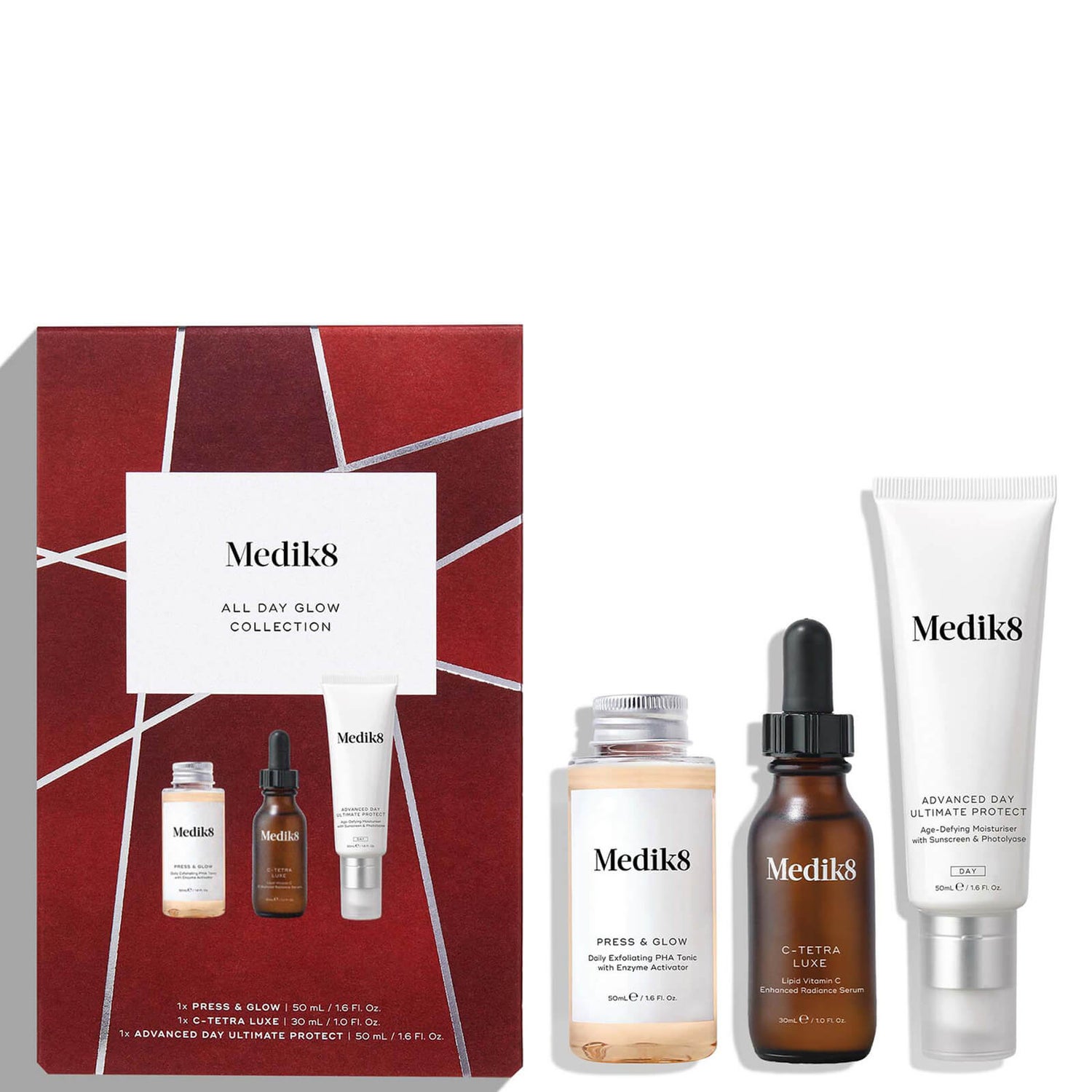 Medik8 All Day Glow Collection Set (Worth $307.00)