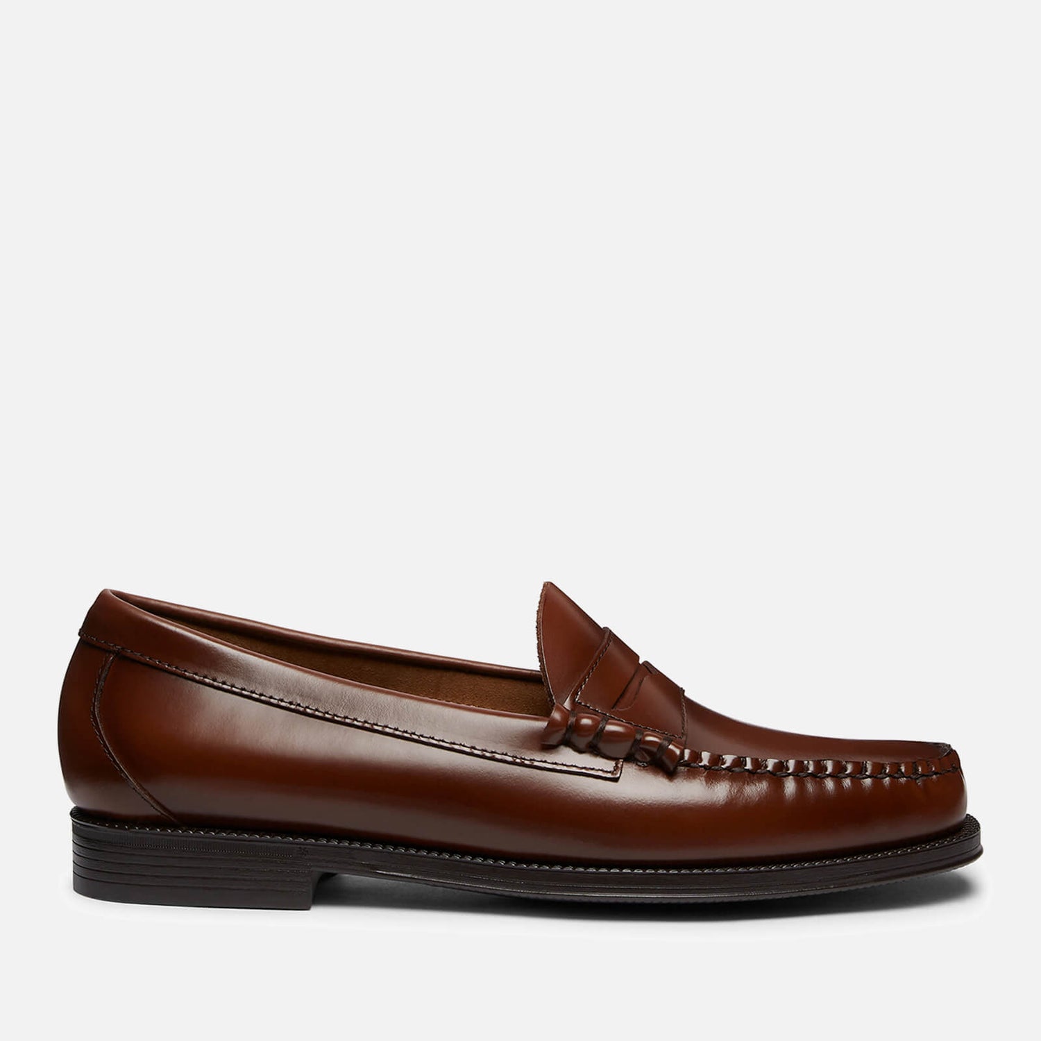 G.H Bass Men's Larson Moc Leather Penny Loafers - UK 8