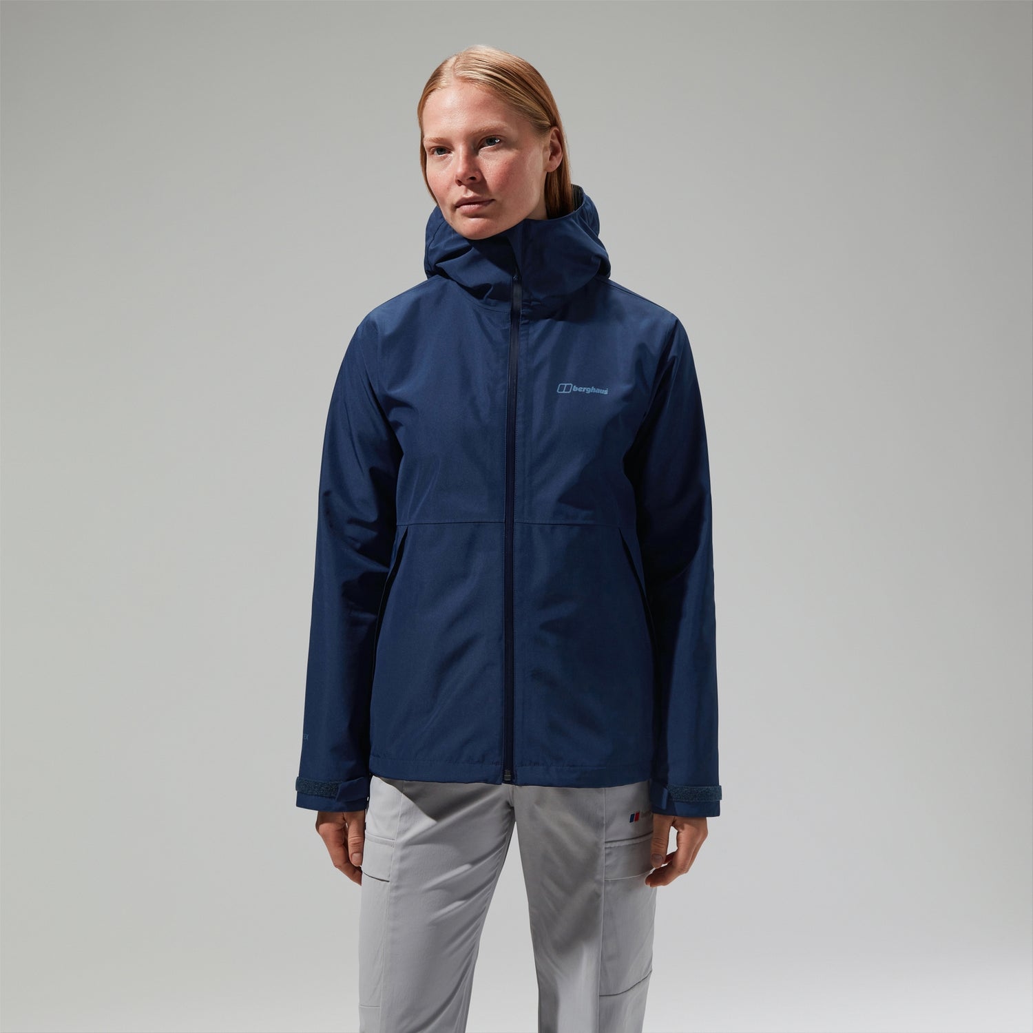 Women s Bramblfell InterActive Gore Tex Waterproof Jacket Blue Berghaus