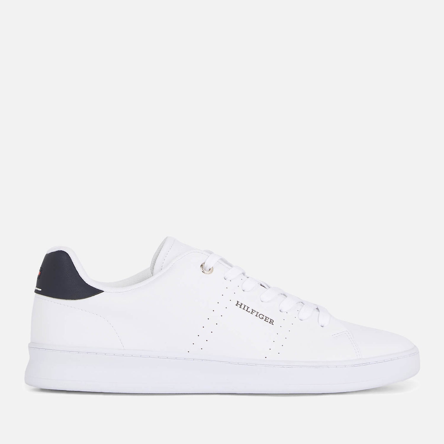 Tommy Hilfiger Men s Court Leather Trainers TheHut