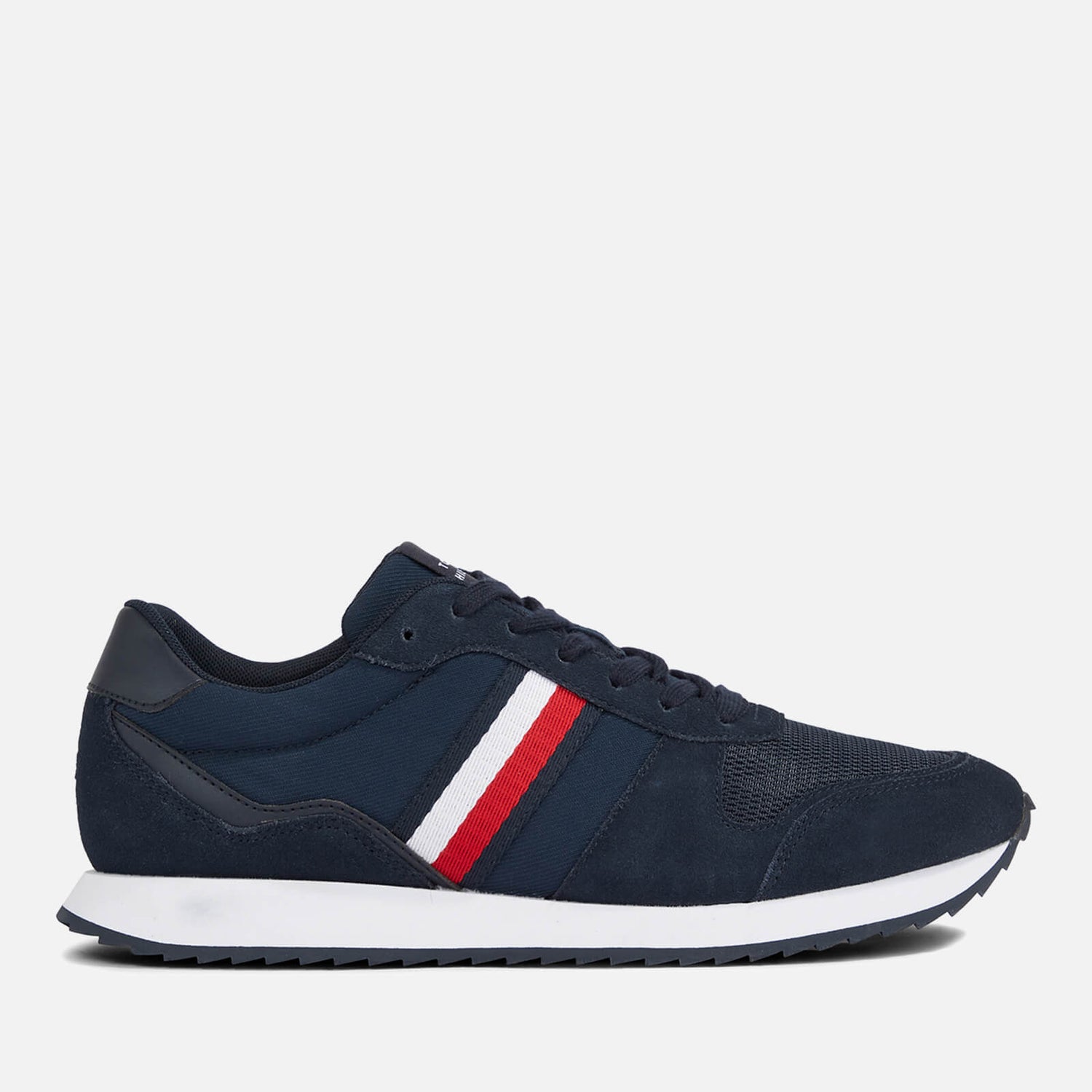 Tommy Hilfiger Men's Evo Mix Suede, Leather and Mesh Trainers - UK 7