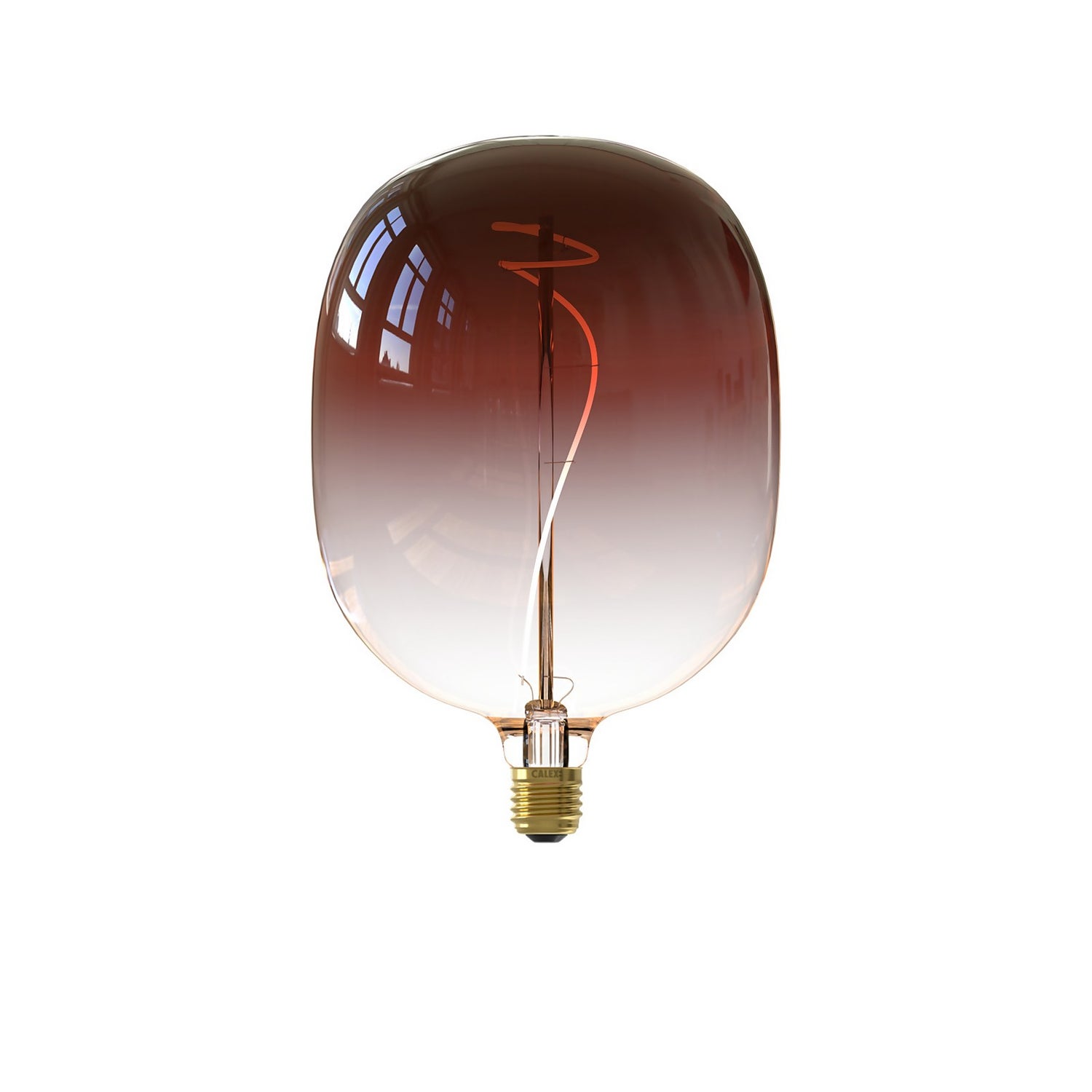 Calex Filament XXL Avesta Marron Gradient Colours Elegance Red E27 Dimmable 130 Lumen Warm White Decorative Light Bulb