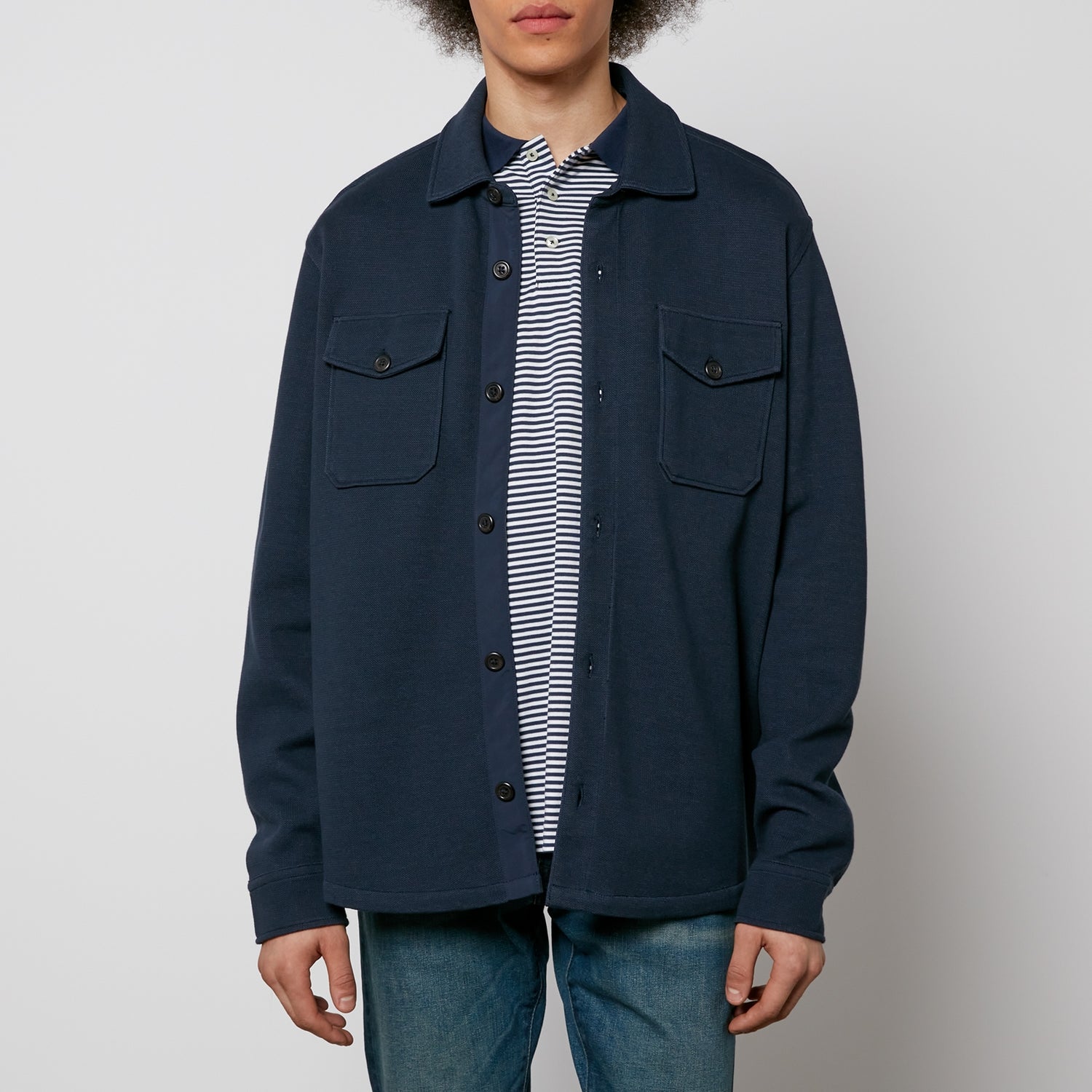 Polo Ralph Lauren Cotton-Blend Overshirt - M