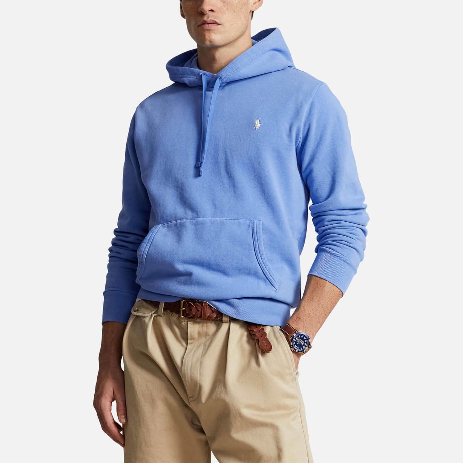Polo Ralph Lauren Loopback Terry Cotton-Jersey Hoodie - S