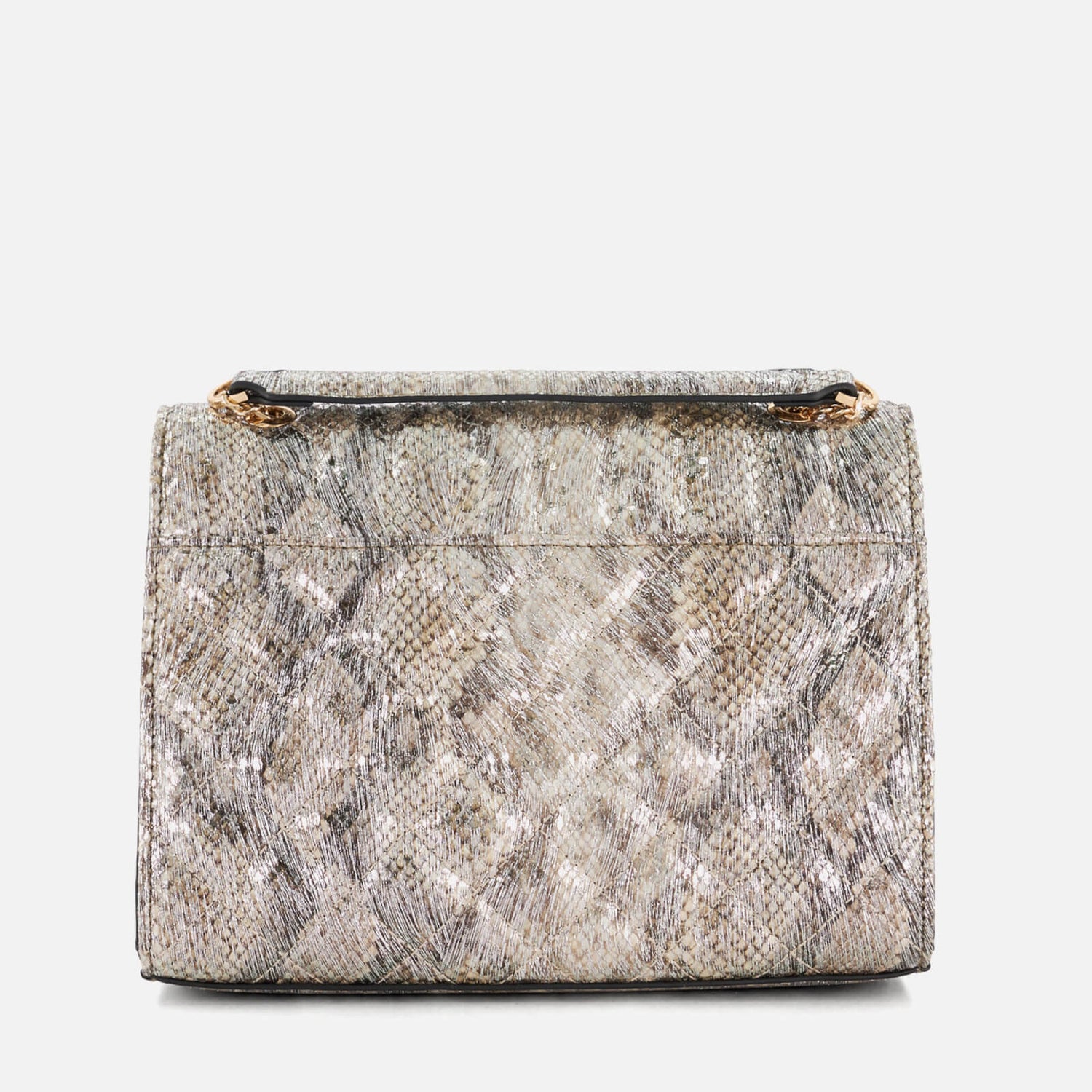 Dune Dellsie Quilted Sanke Effect Faux Leather Bag 1