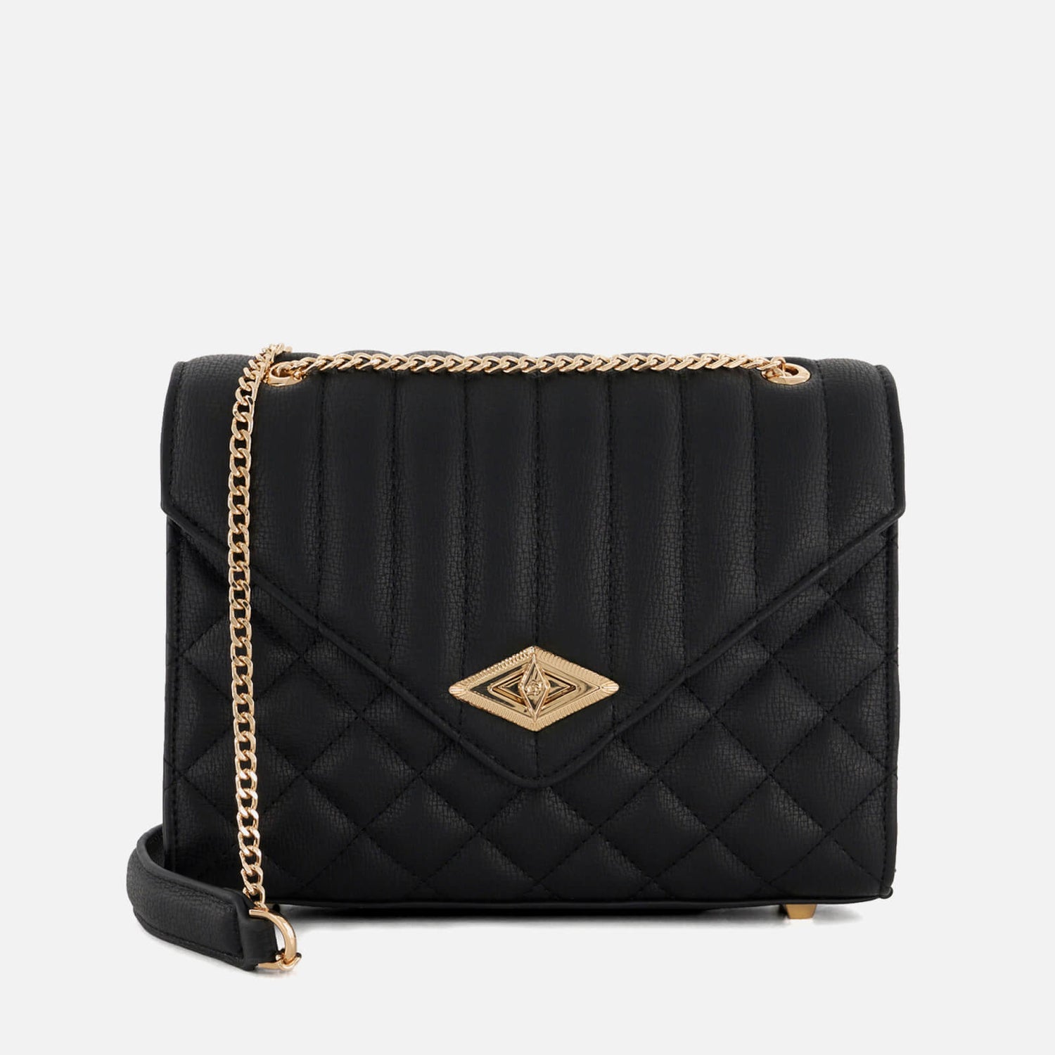 Dune London Dellsie Quilted Faux Leather Bag