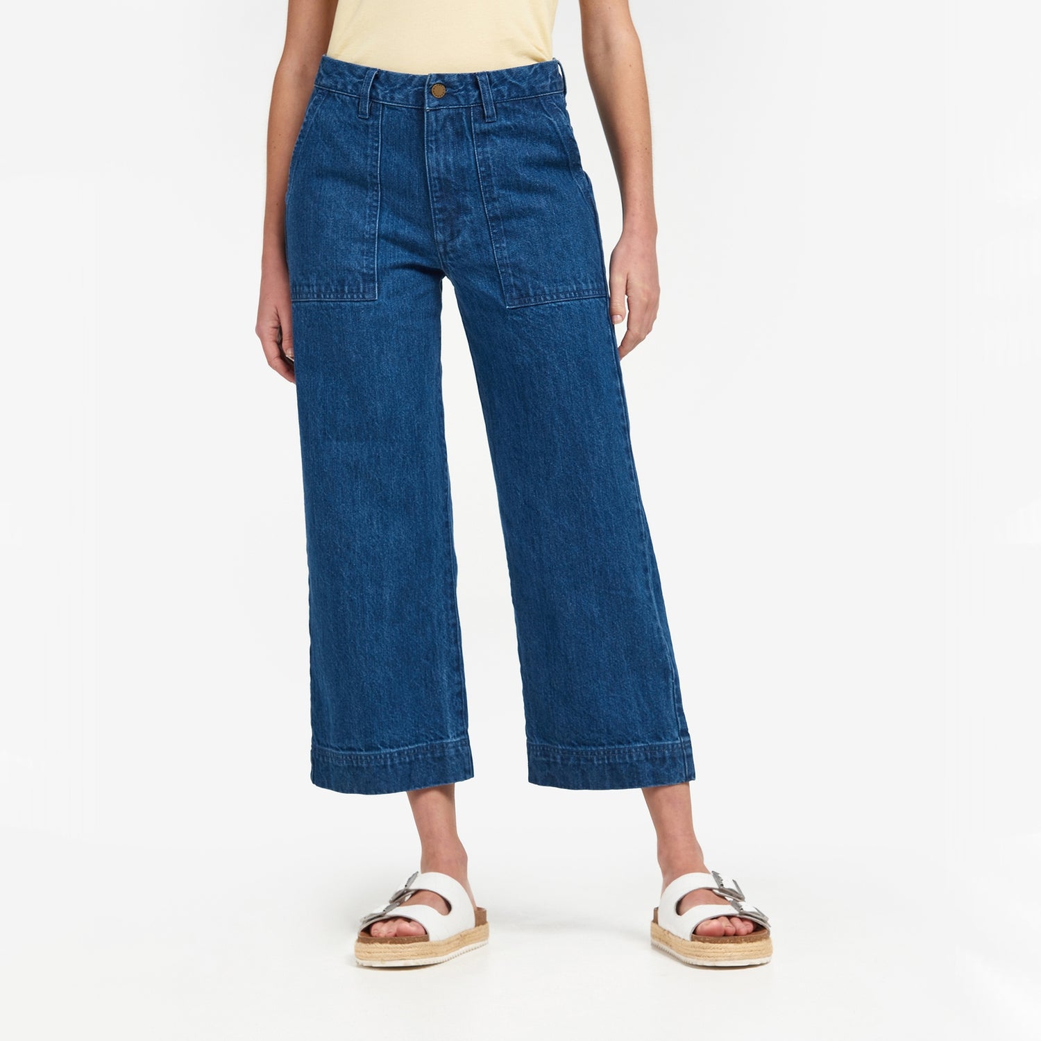 Barbour Southport Cropped Denim Jeans - UK 10