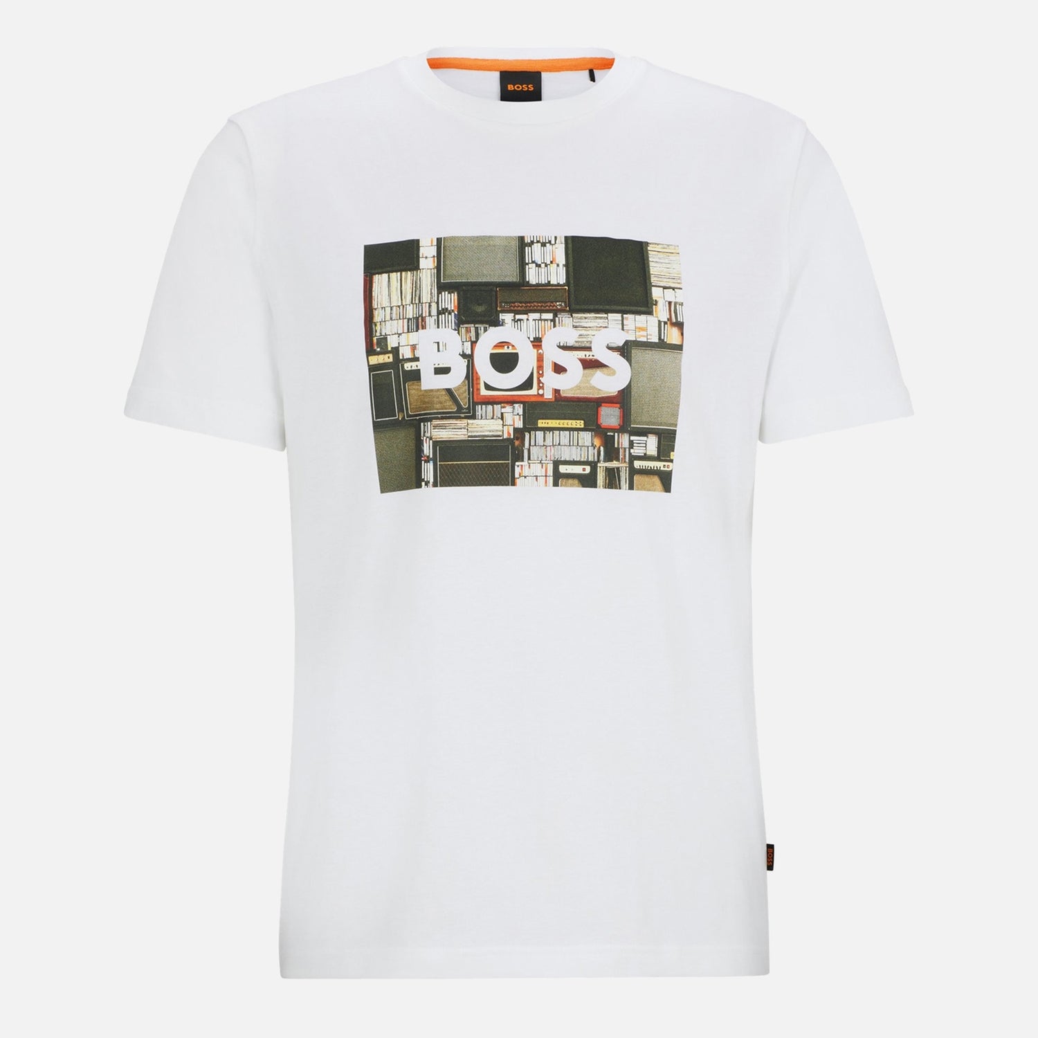Boss Orange Heavy Boss Cotton-Jersey T-Shirt - S