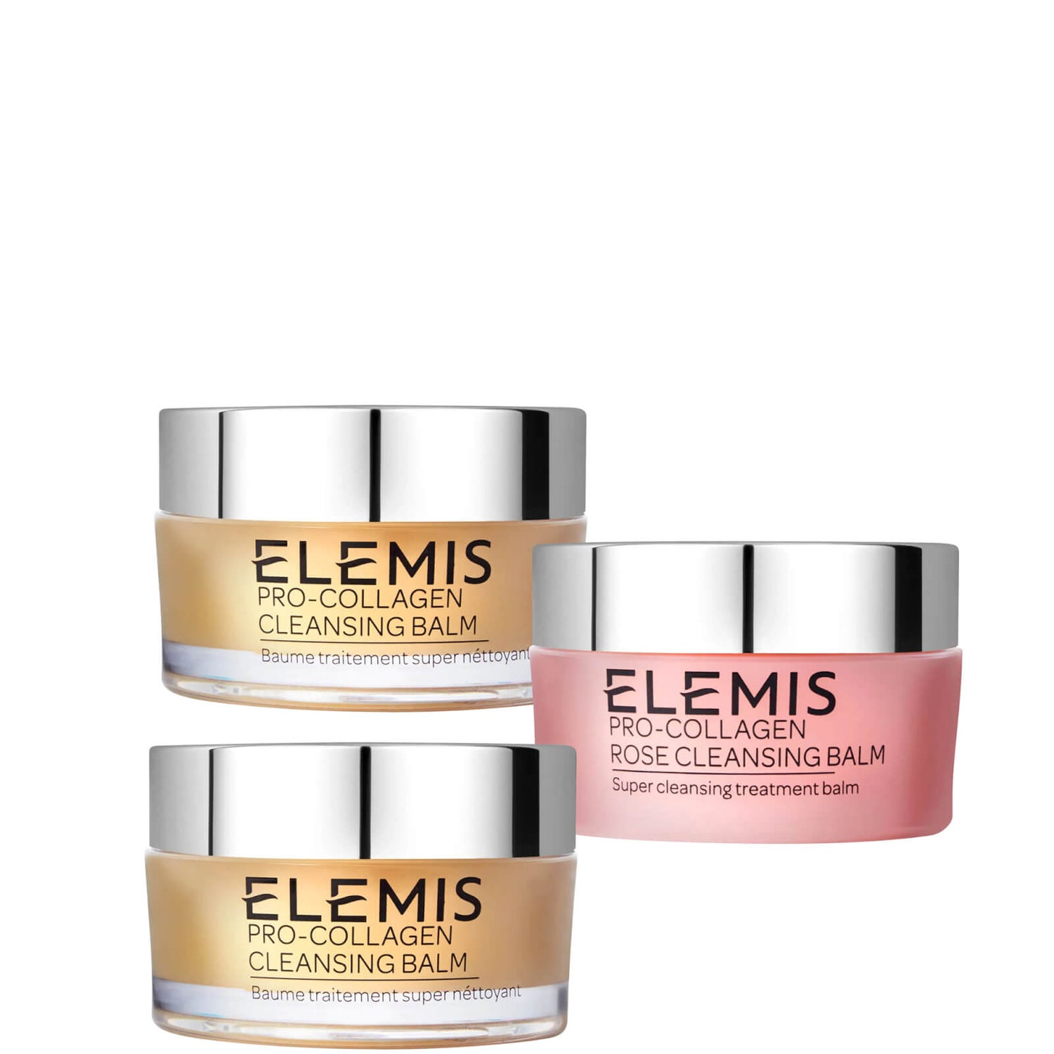 Elemis 2 Orginal and 1 Rose Cleansing Balm