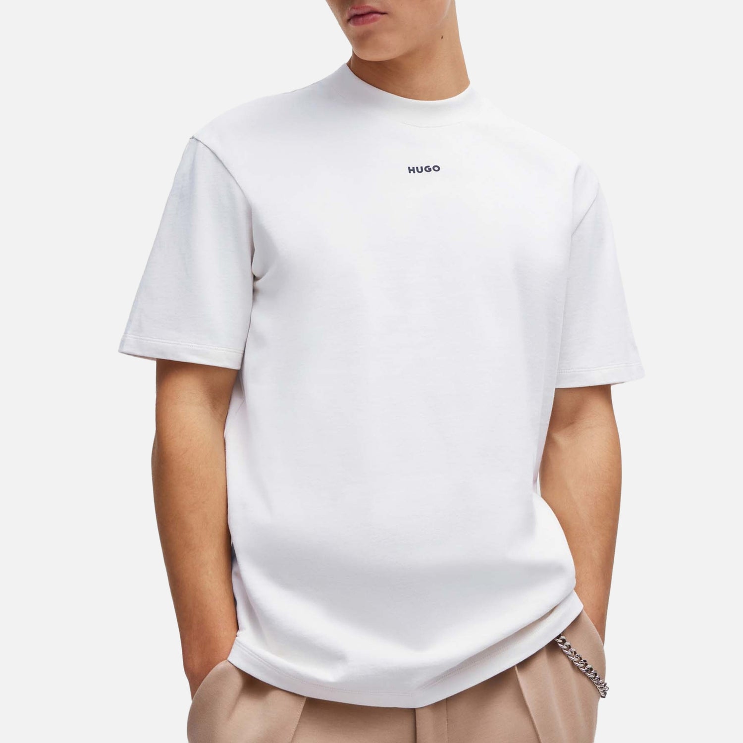HUGO Dapolino Cotton-Jersey T-Shirt - S