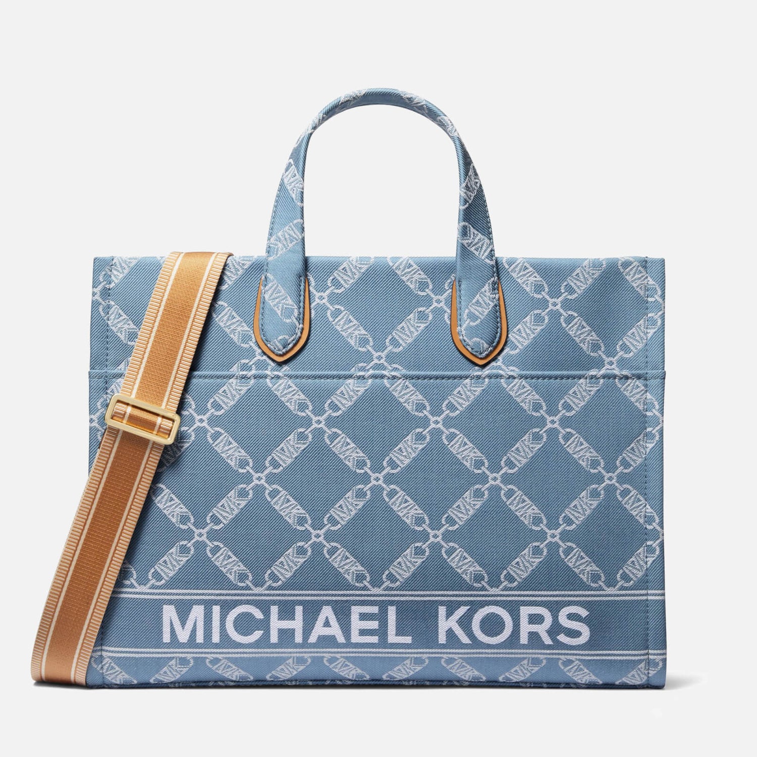 MICHAEL KORS DENIM handbag tote purse $18.52 - PicClick