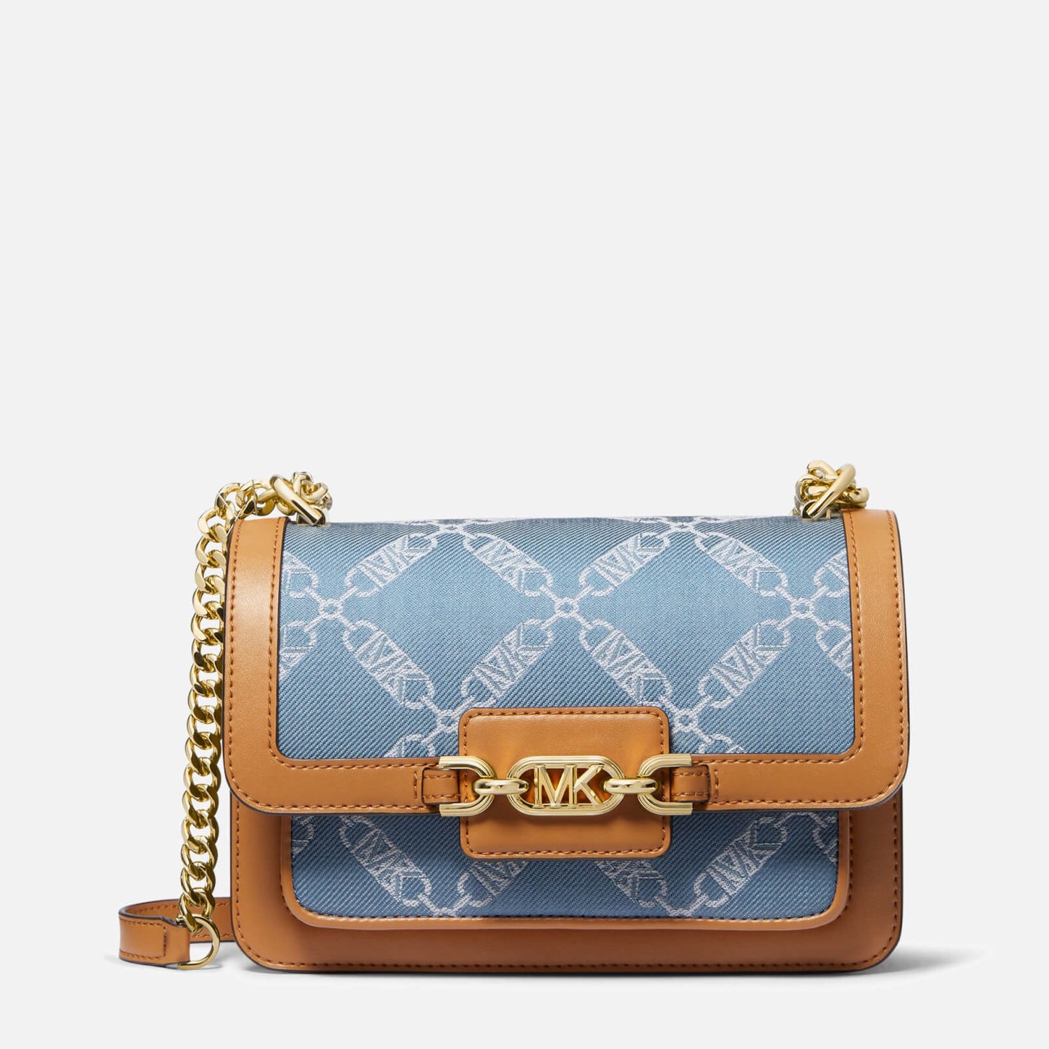MICHAEL Michael Kors Women s Heather Large Shoulder Bag Denim Multi