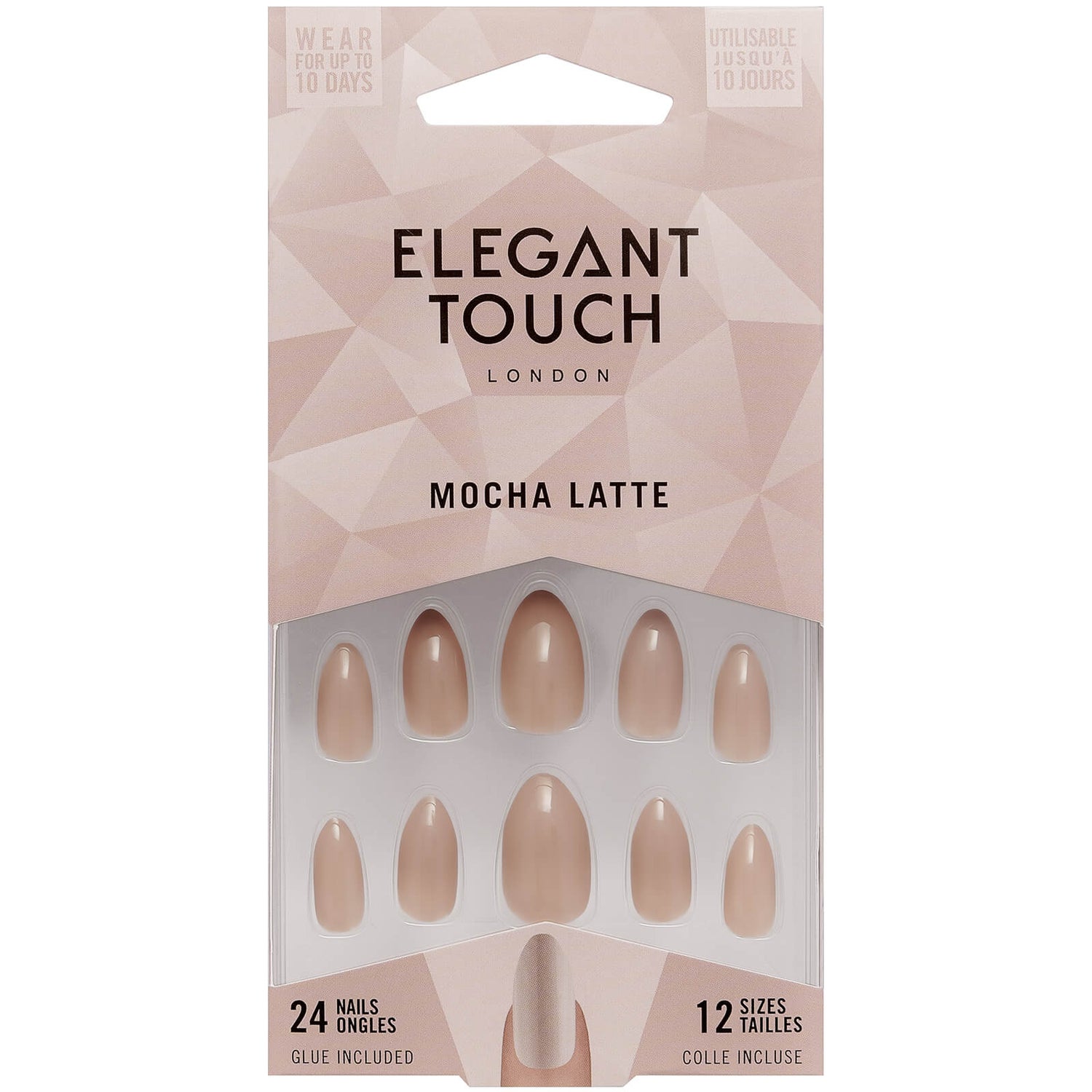 Elegant Touch False Nails - Mocha Latte
