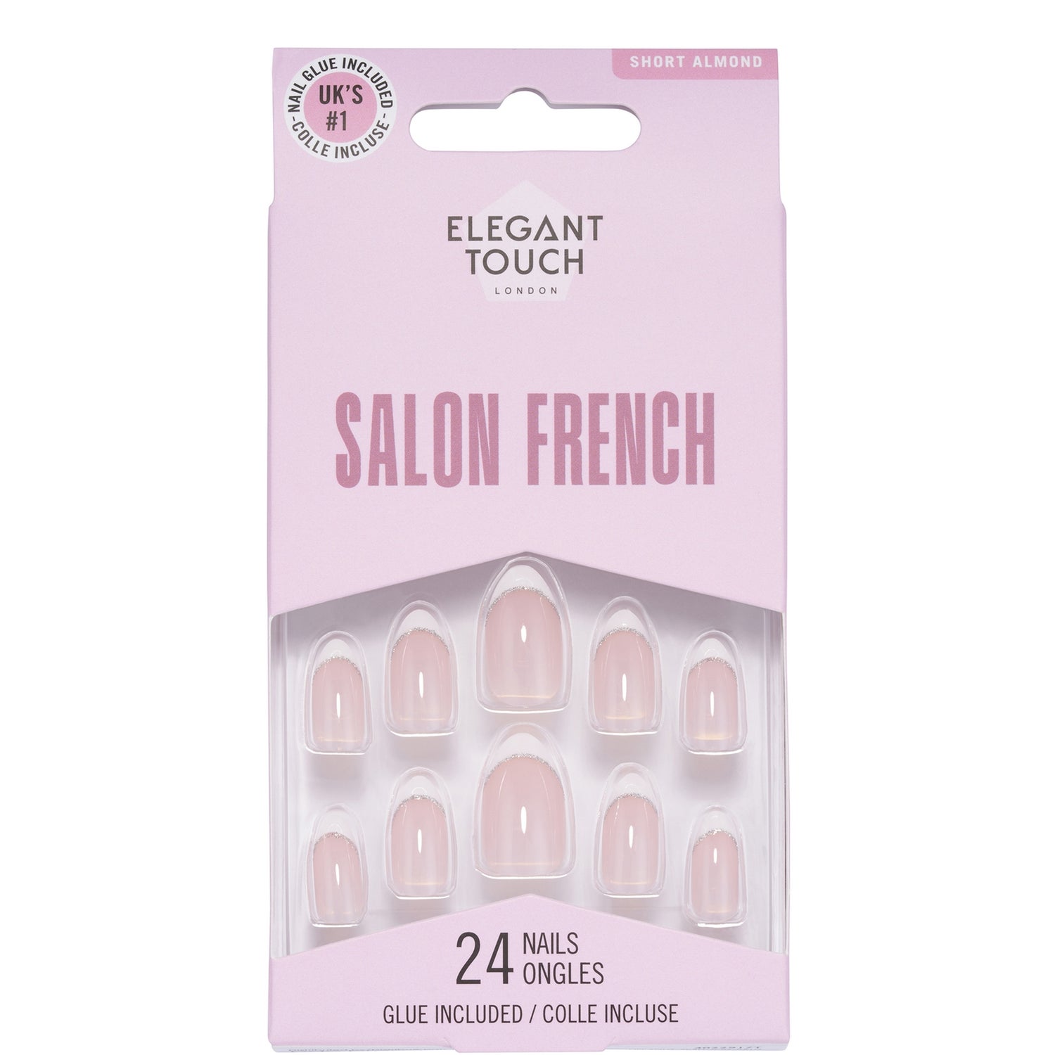 Elegant Touch False Nails - French 162