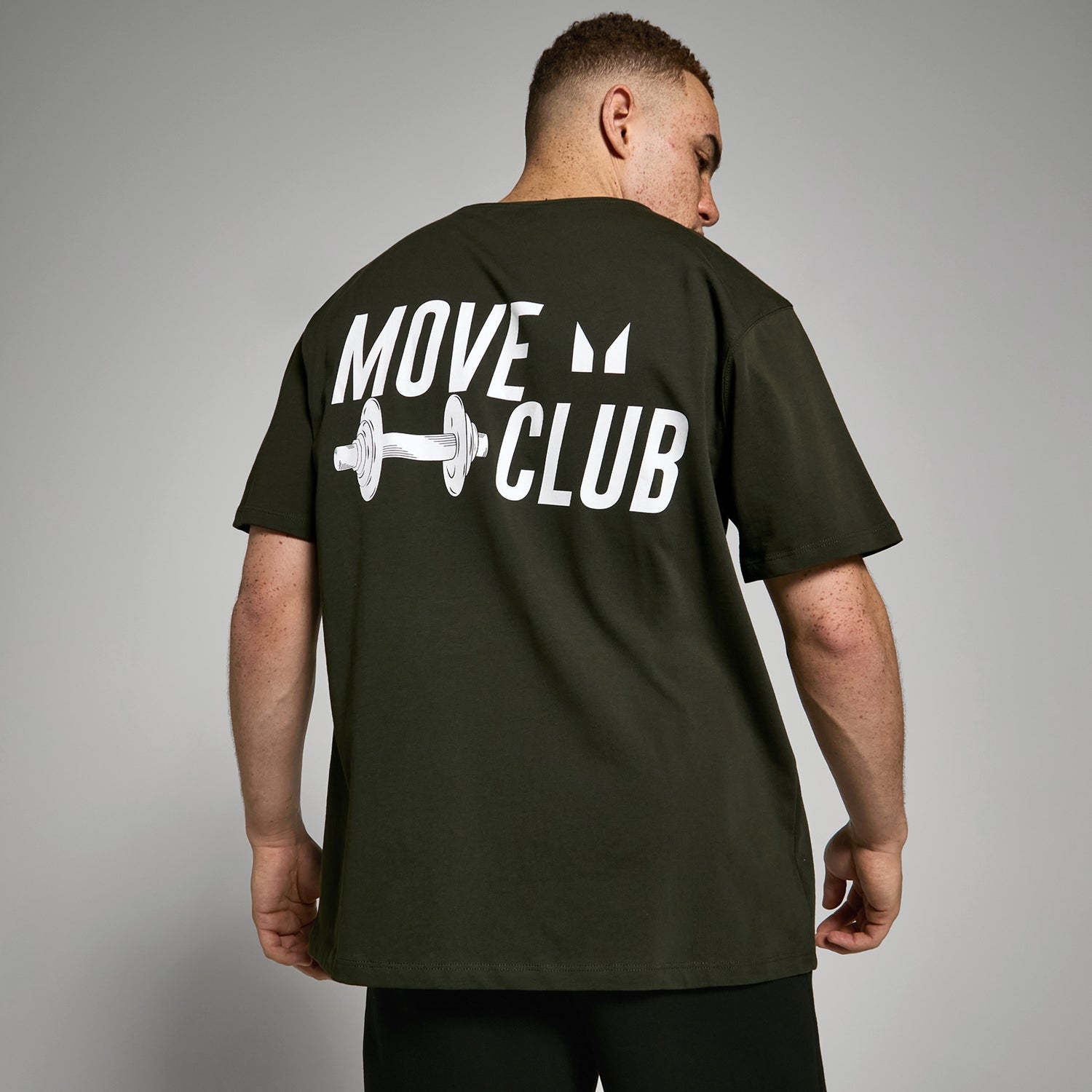 Оверсайз футболка MP Move Club — зеленый цвет - XXS - XS