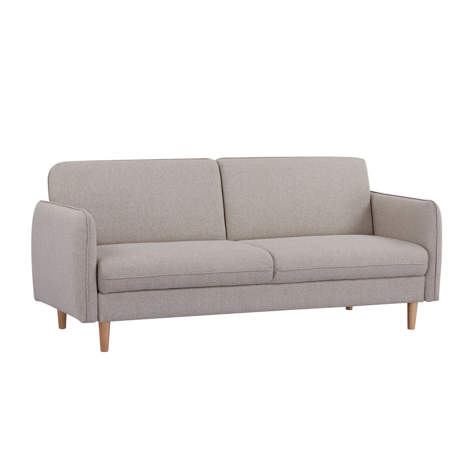 Cream click clack sofa bed hot sale