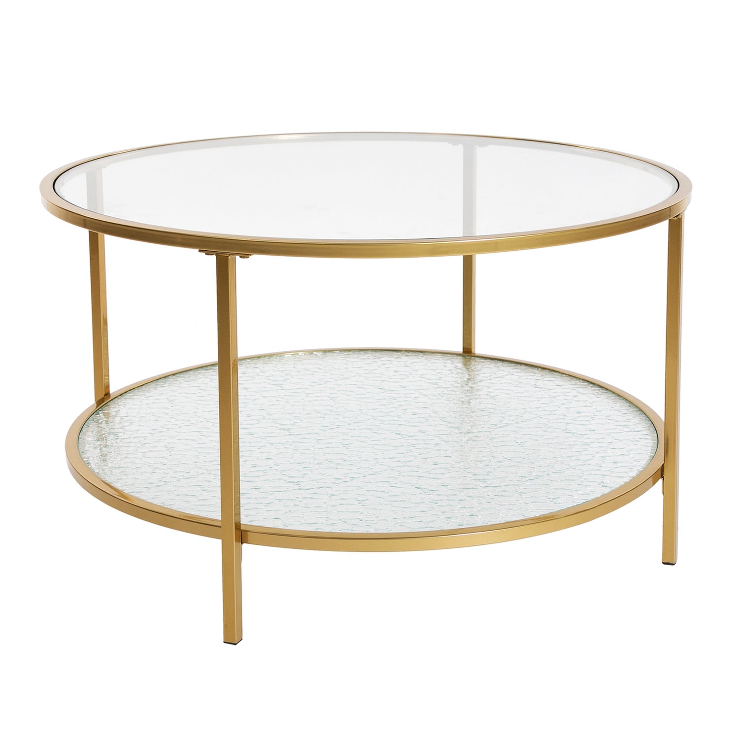 Homebase glass deals coffee table