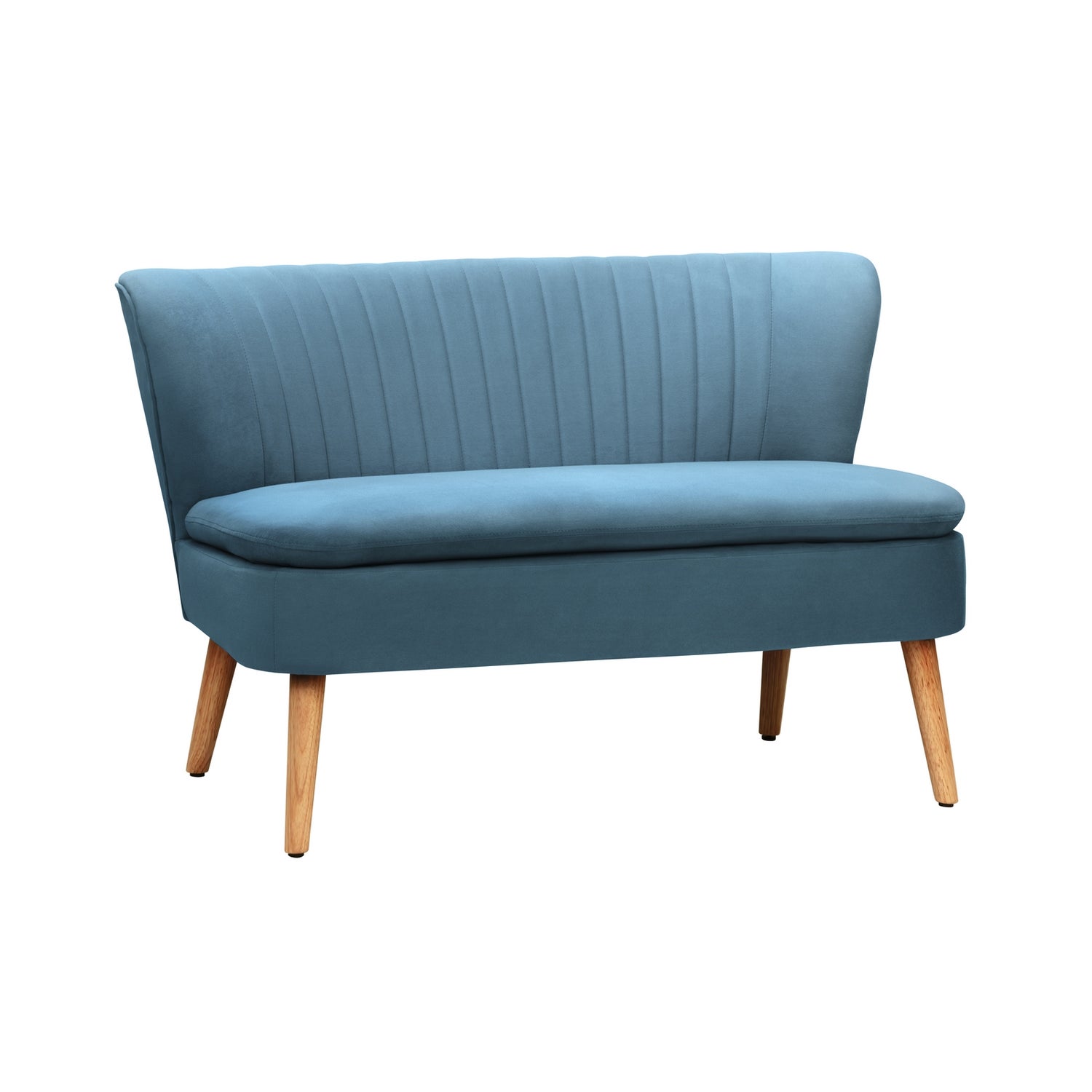 Jared 2 Seat Compact Sofa Aegean Blue