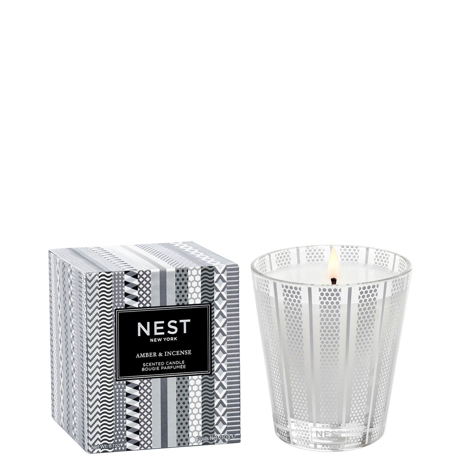 NEST New York Amber and Incense Classic Candle 8.1 oz