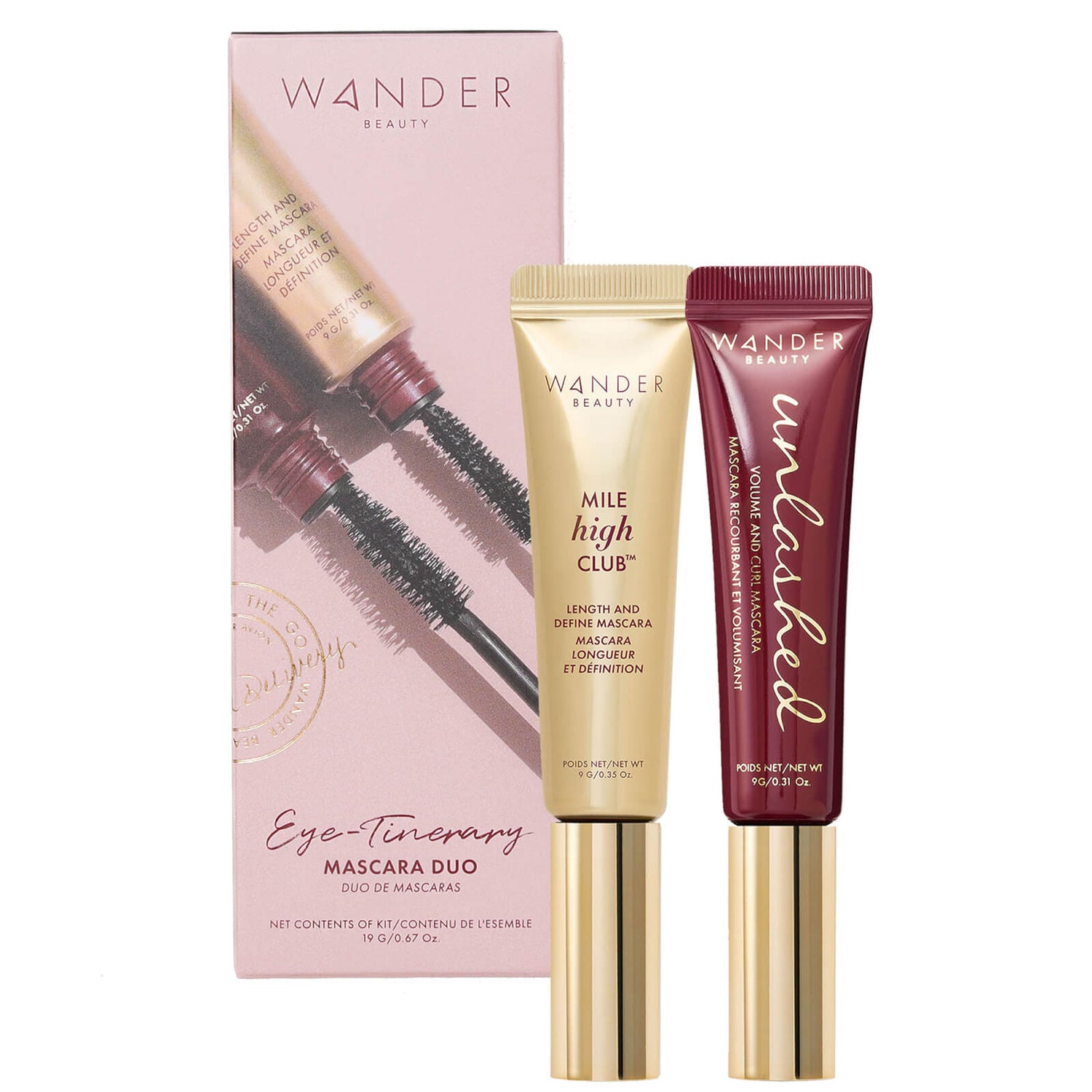 Wander Beauty Eye-tinerary Mascara Duo (Worth $56.00)