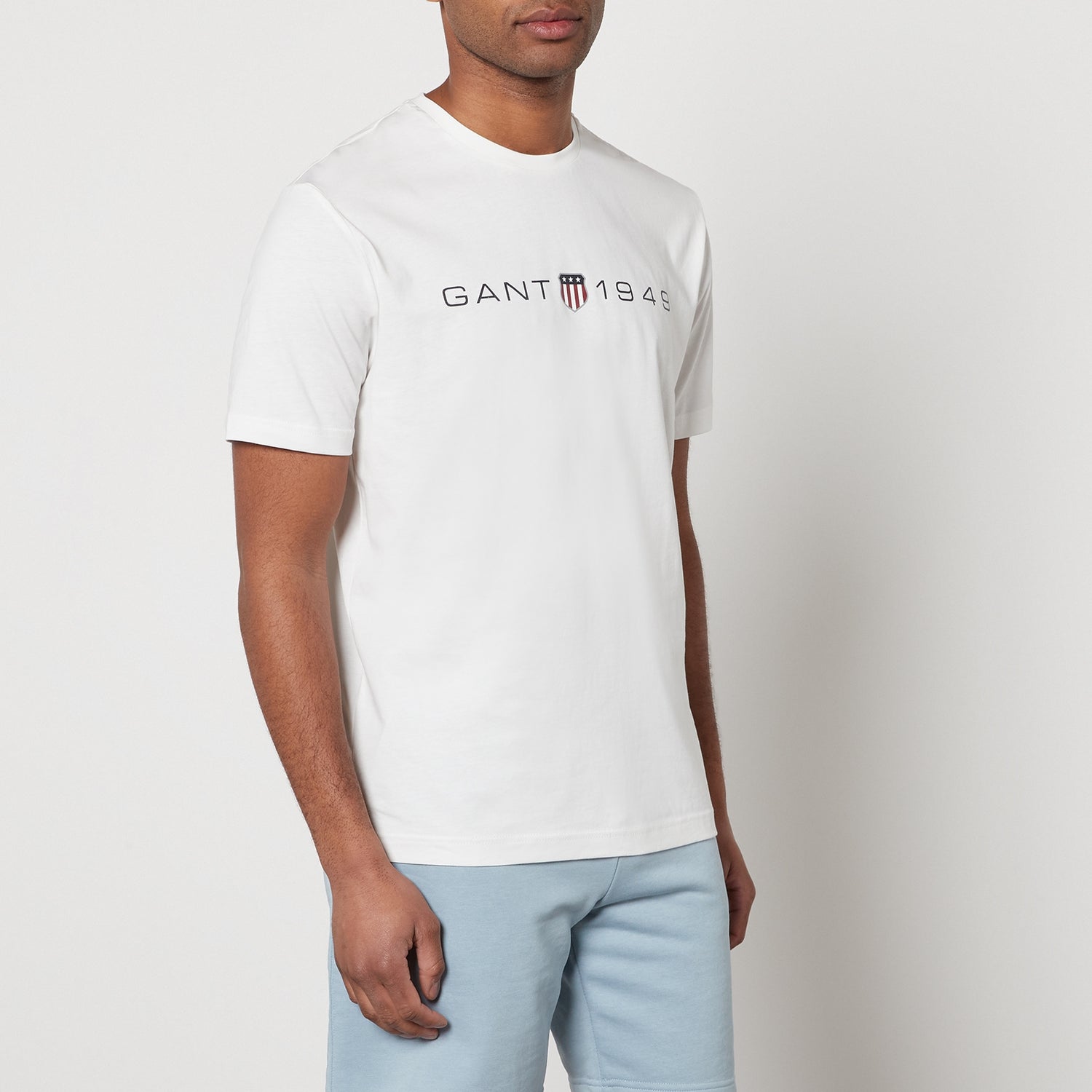 GANT Graphic Cotton-Blend T-Shirt - L