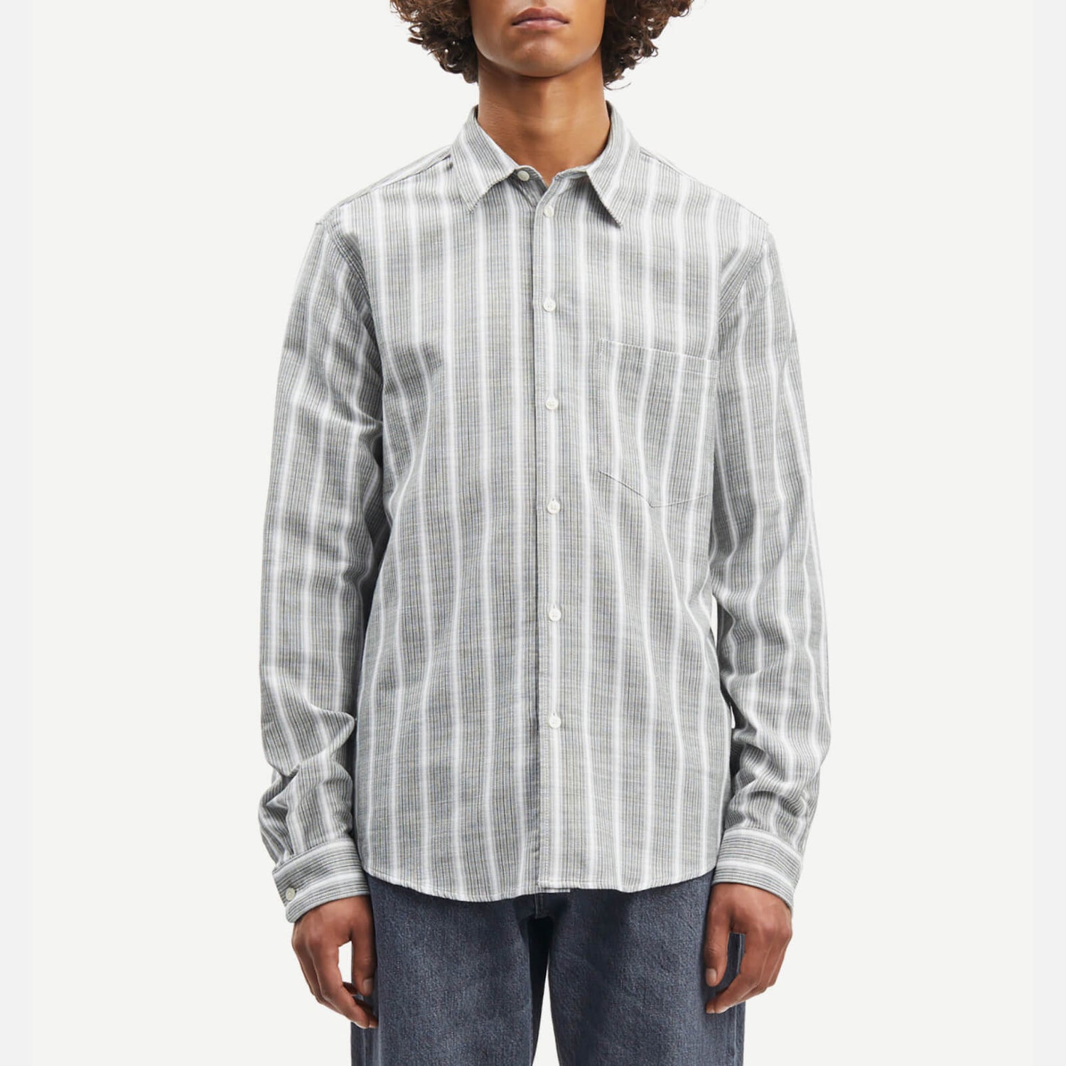 Samsøe Samsøe Liam FP Cotton-Jacquard Shirt - S