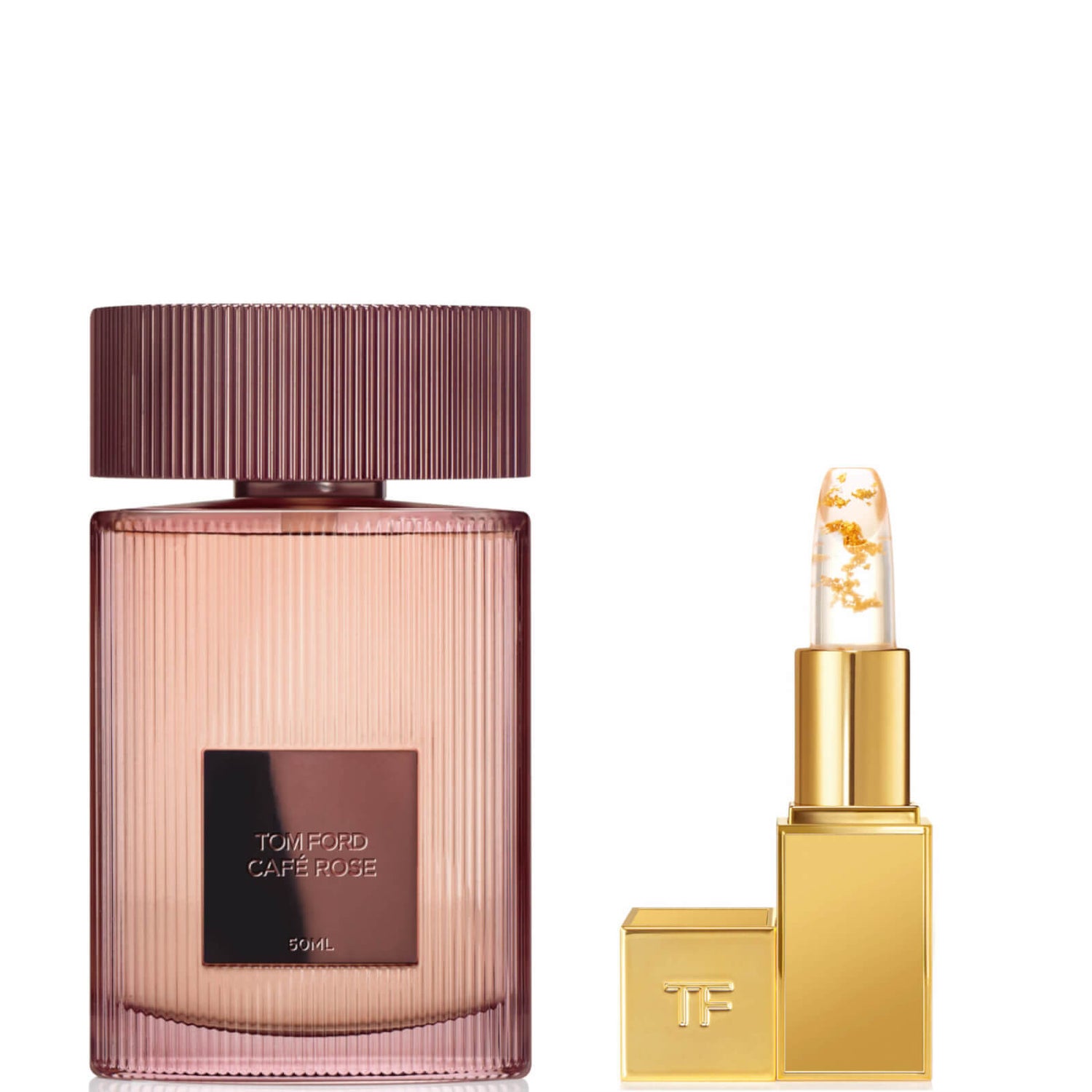 Tom Ford Café Rose Eau de Parfum 50ml and Lip Bundle